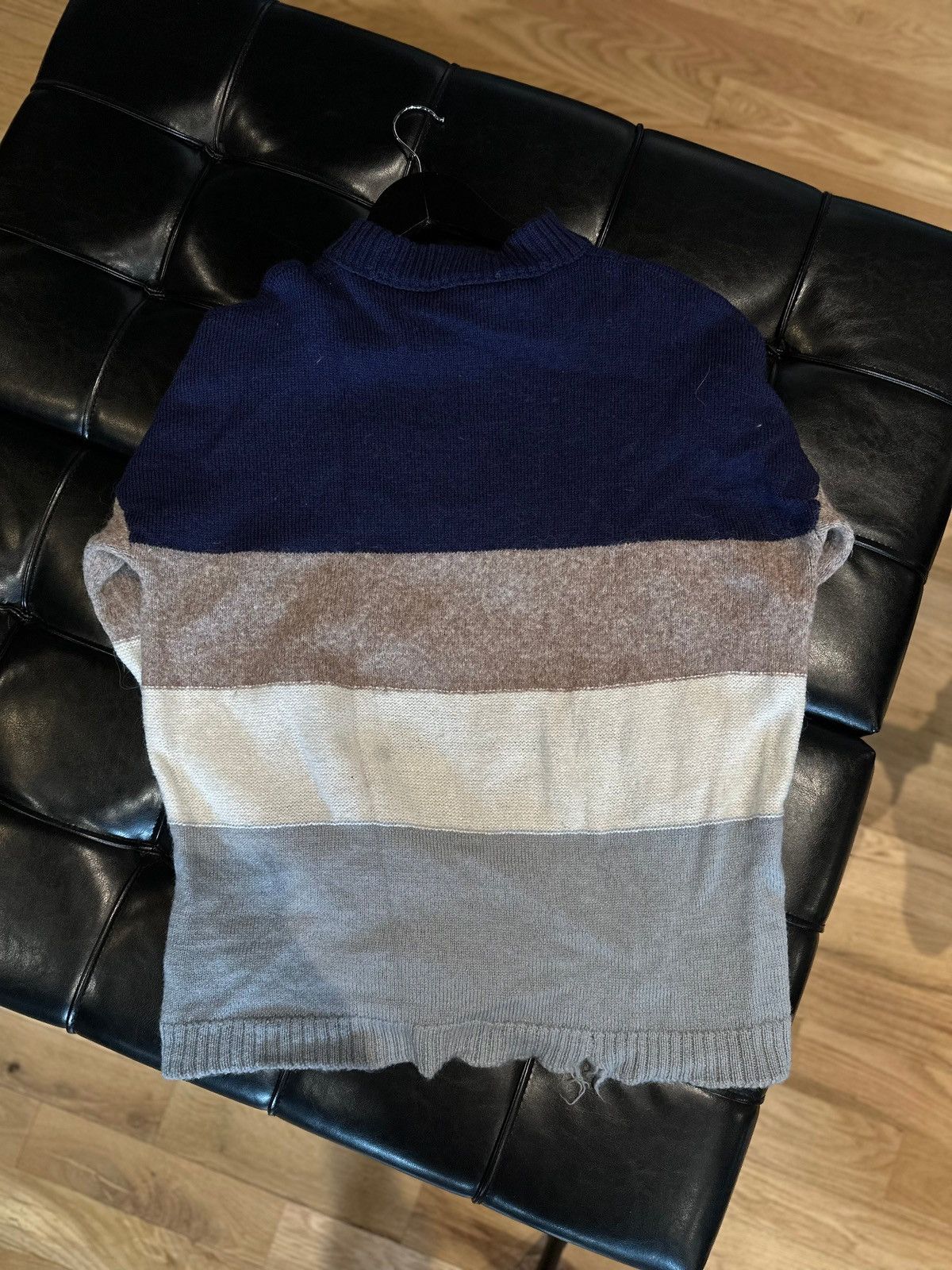 Off-White Off White Striped Sweater Size US M / EU 48-50 / 2 - 2 Thumbnail
