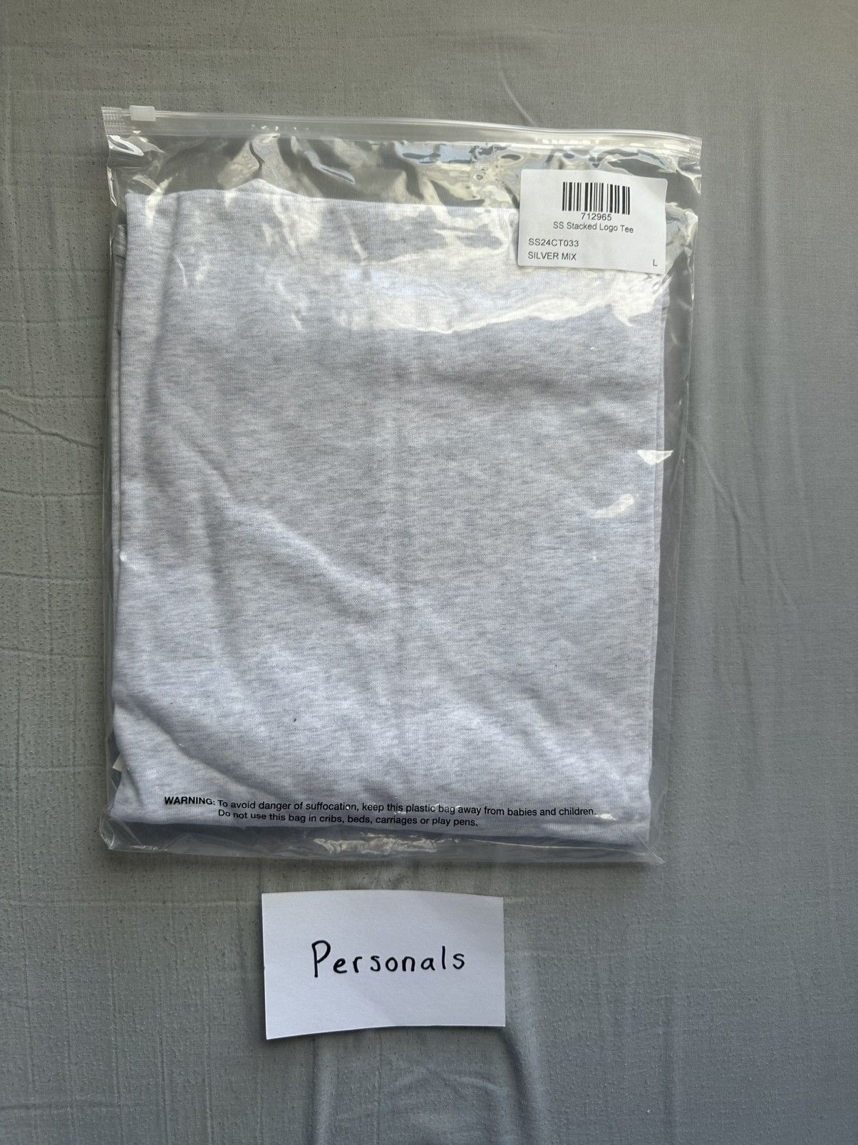 Aime Leon Dore NEW ALD Stacked Logo Tee Large Size US L / EU 52-54 / 3 - 7 Thumbnail