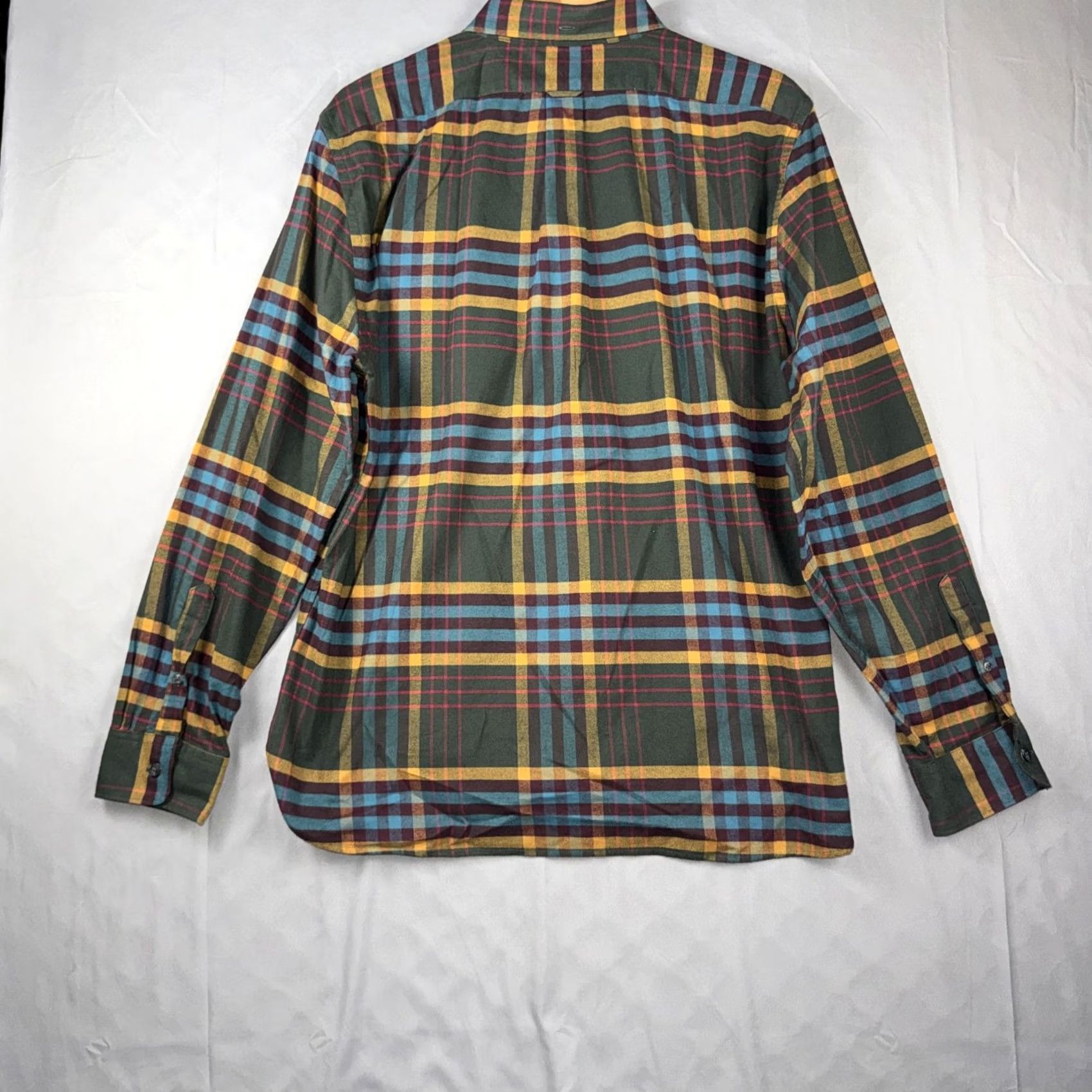 Todd Snyder Todd Snyder Shirt Men's XL Multicolor Plaid Button Front Long Sleeve Size US XL / EU 56 / 4 - 2 Thumbnail