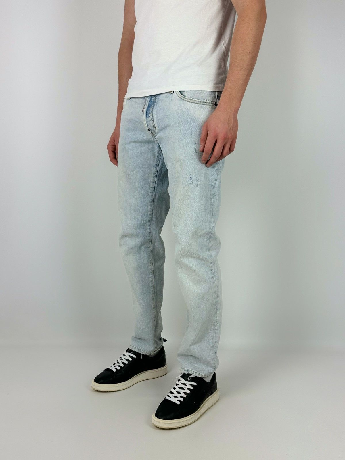 Dsquared2 Dsquared2 Iconic Denim Dept Dean & Dan Caten Washed Jeans Size US 35 - 2 Thumbnail