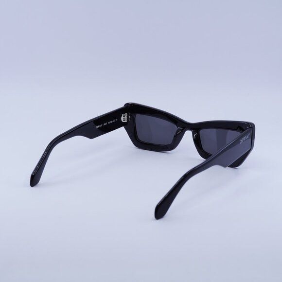 Off-White 🕶️New Off-White OERI137 AURORA 1007 Sunglasses - Black Size ONE SIZE - 10 Thumbnail