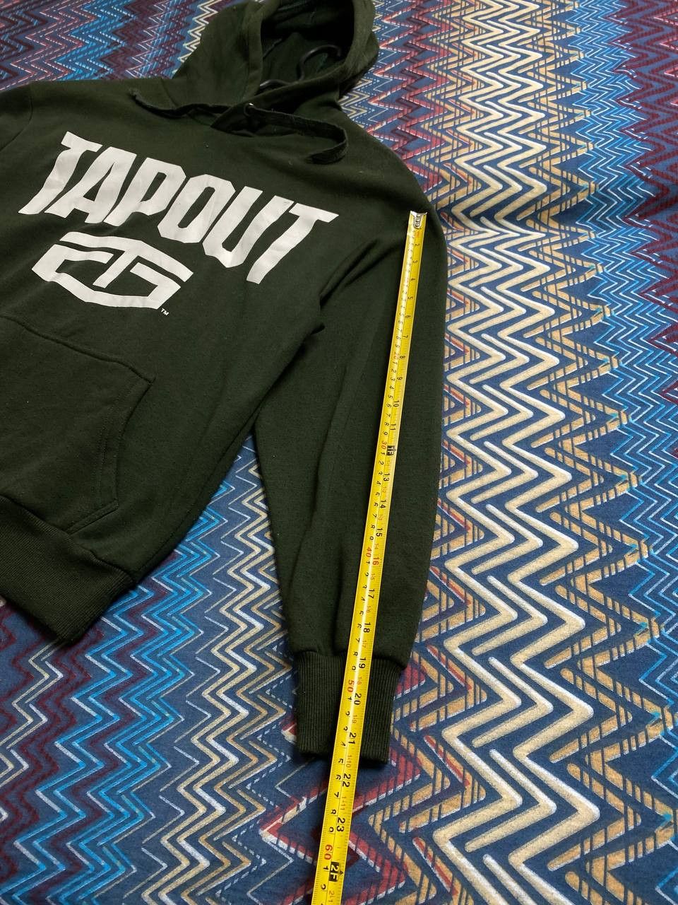 Tapout vintage streetwear Sweatshirt hoodie TAPOUT big logo Size US S / EU 44-46 / 1 - 7 Thumbnail
