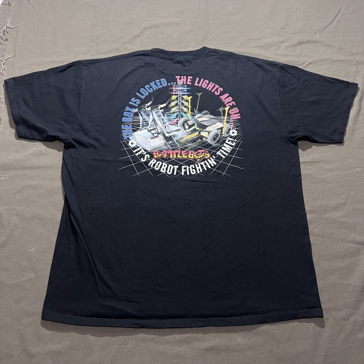 Vintage Vintage 2001 BattleBots 2XL series Comedy Robot Graphic Size US XXL / EU 58 / 5 - 7 Thumbnail
