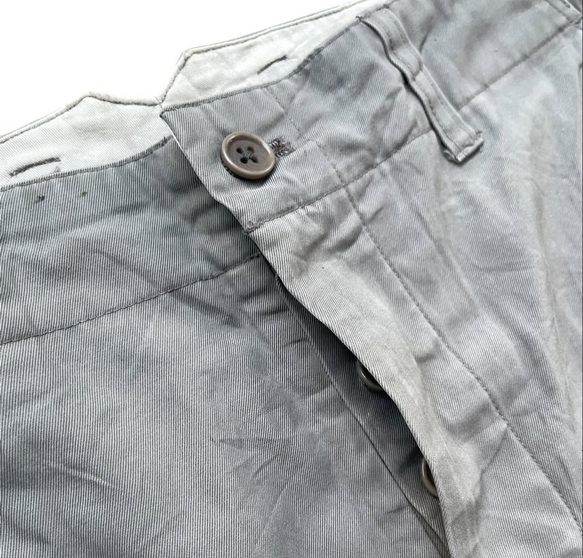 Margaret Howell 2000s Margaret Howell Fishtail Cotton Pants Size US 30 / EU 46 - 4 Thumbnail