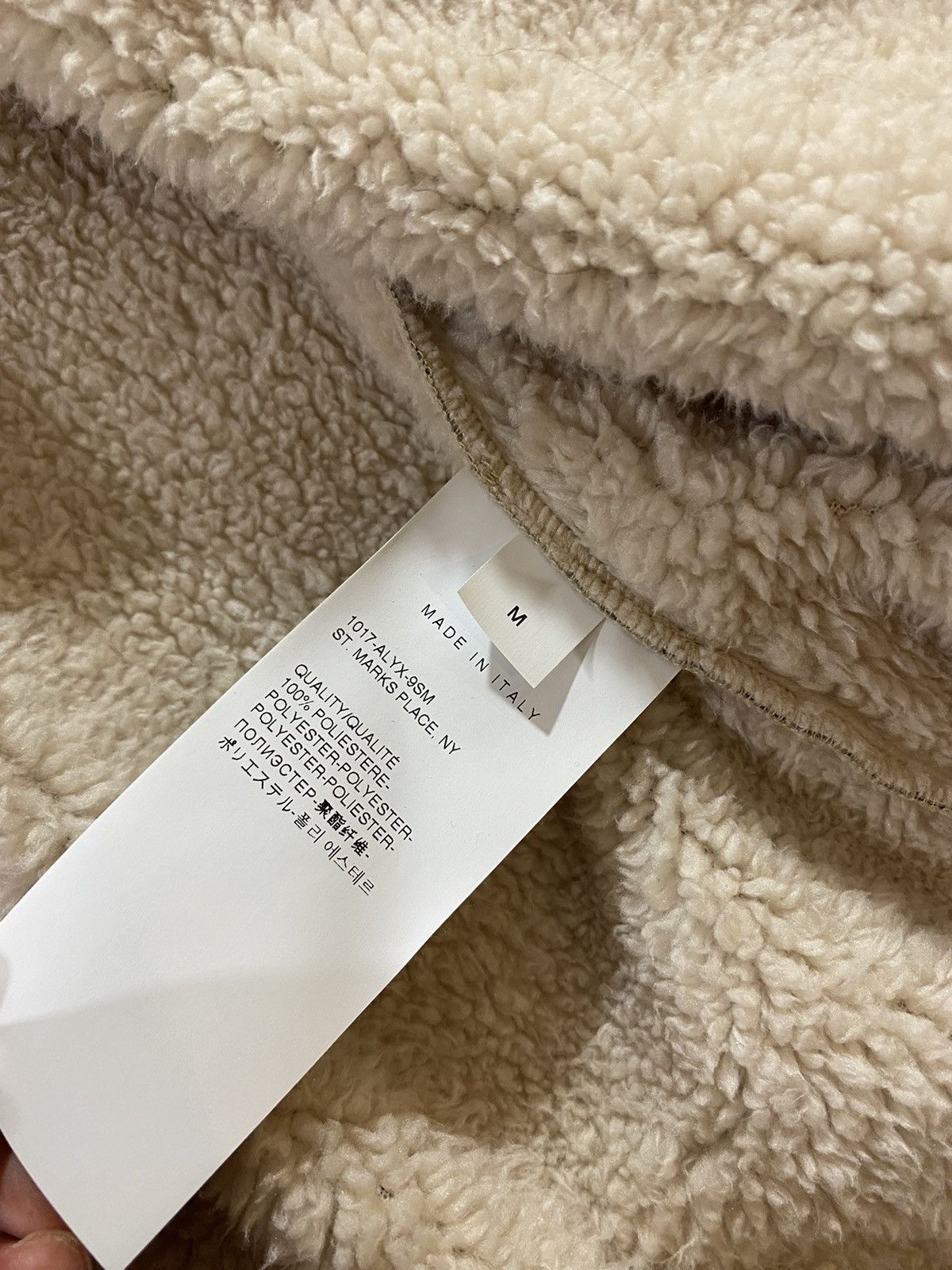 1017 ALYX 9SM × Alyx × MMW 1017 ALYX 9SM Polar Fleece Jacket Size US M / EU 48-50 / 2 - 6 Thumbnail