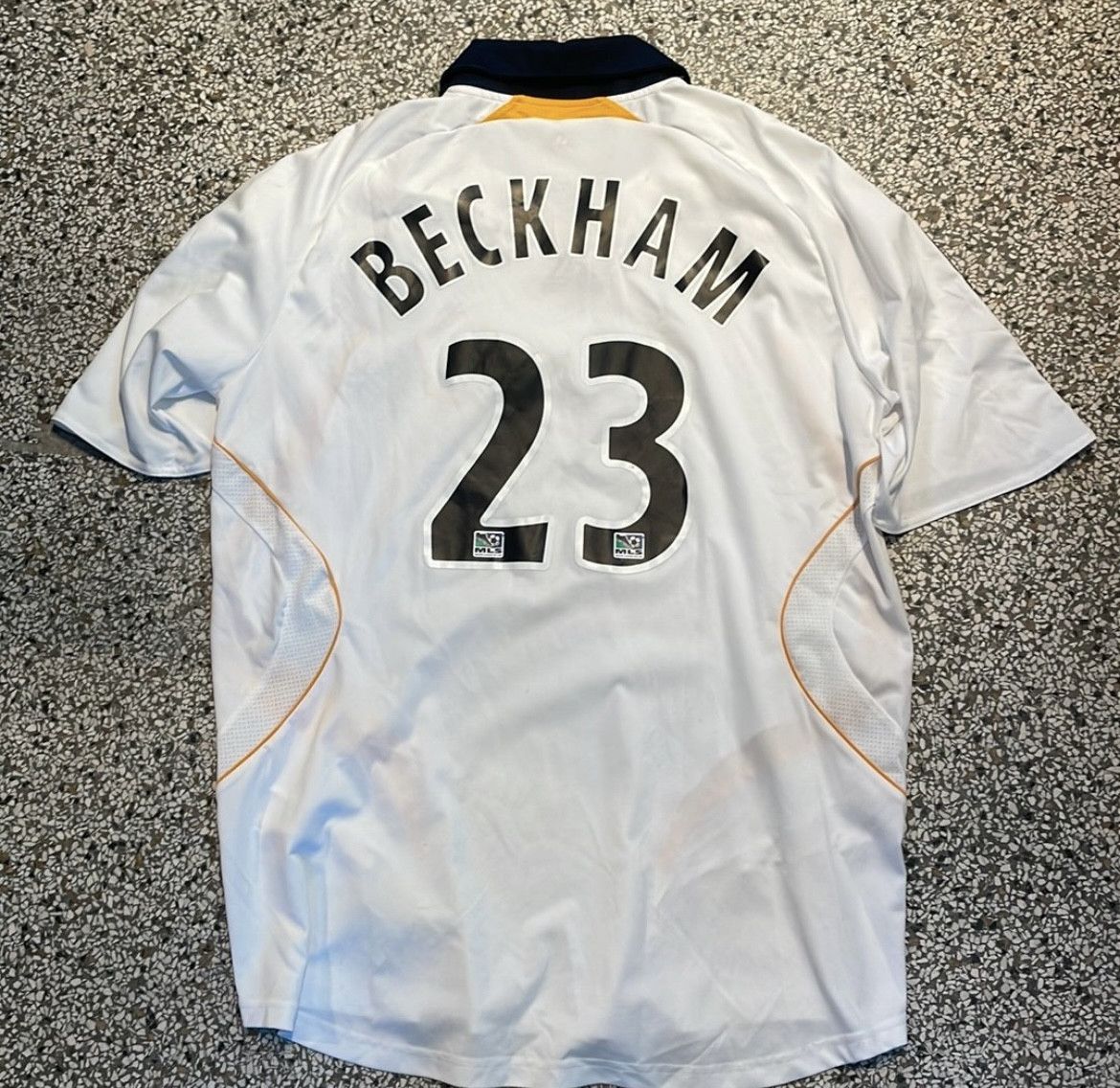 Adidas Adidas LA Galaxy Beckham #23 Jersey 2007/08 – Vintage MLS Size US XL / EU 56 / 4 - 3 Thumbnail