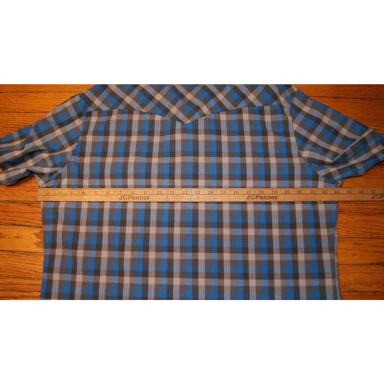 Wrangler Wrangler Western Shirt Pearl Snap Shirt Mens L Short Sleeve Size US L / EU 52-54 / 3 - 5 Thumbnail