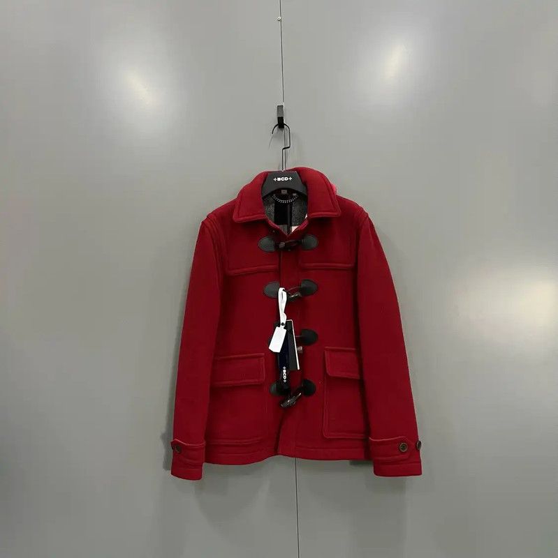 Burberry Women's Red Cotton Jacket for Spring