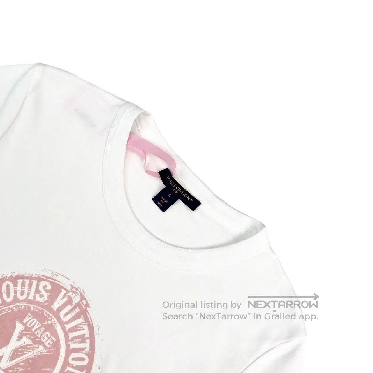 Louis Vuitton Louis Vuitton 25ss nautical series stamp logo short T-shir Size S / US 4 / IT 40 - 3 Thumbnail