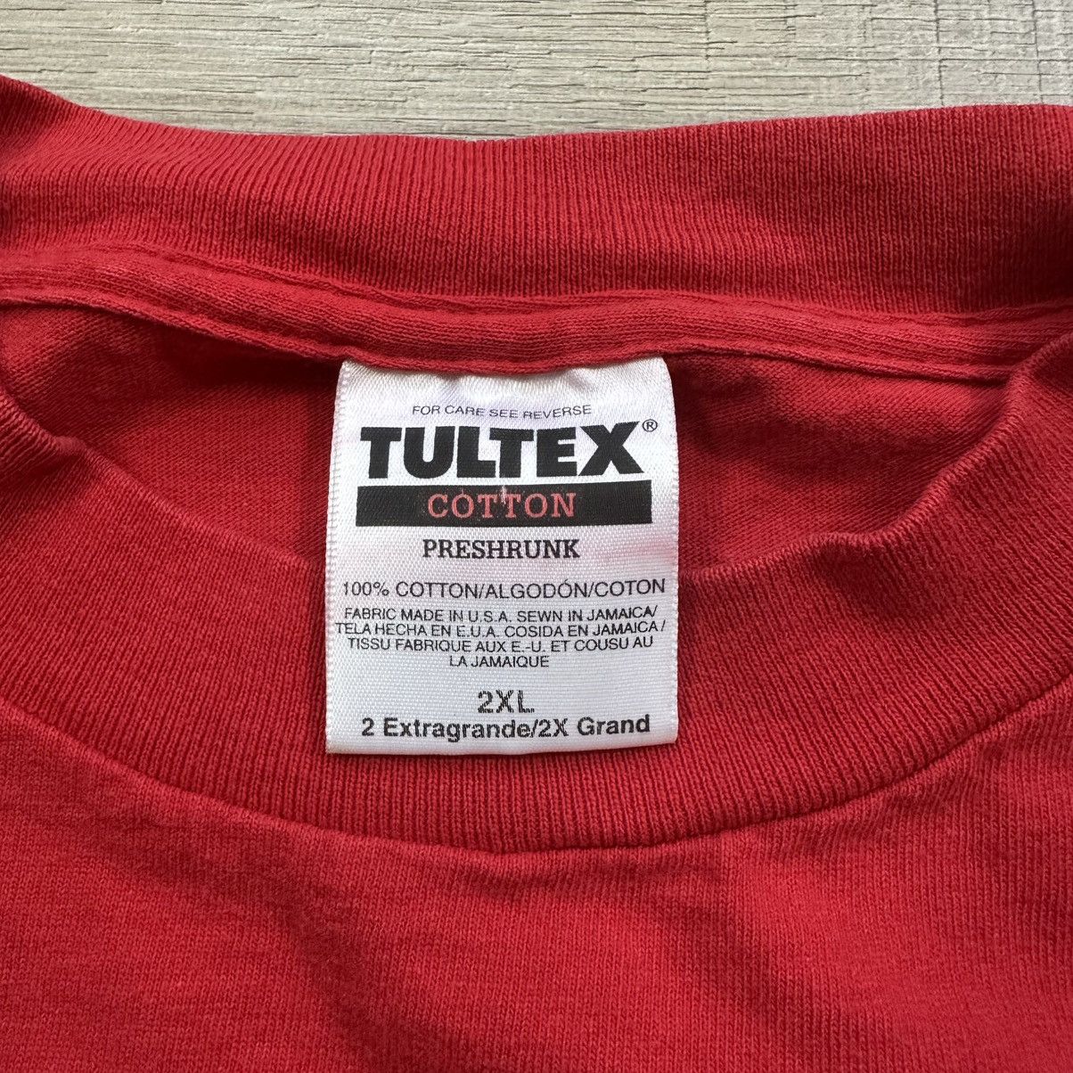 Tultex Vintage 1996 Kansas City Chiefs NFL Spell Out Graphic Tee Size US XXL / EU 58 / 5 - 8 Thumbnail