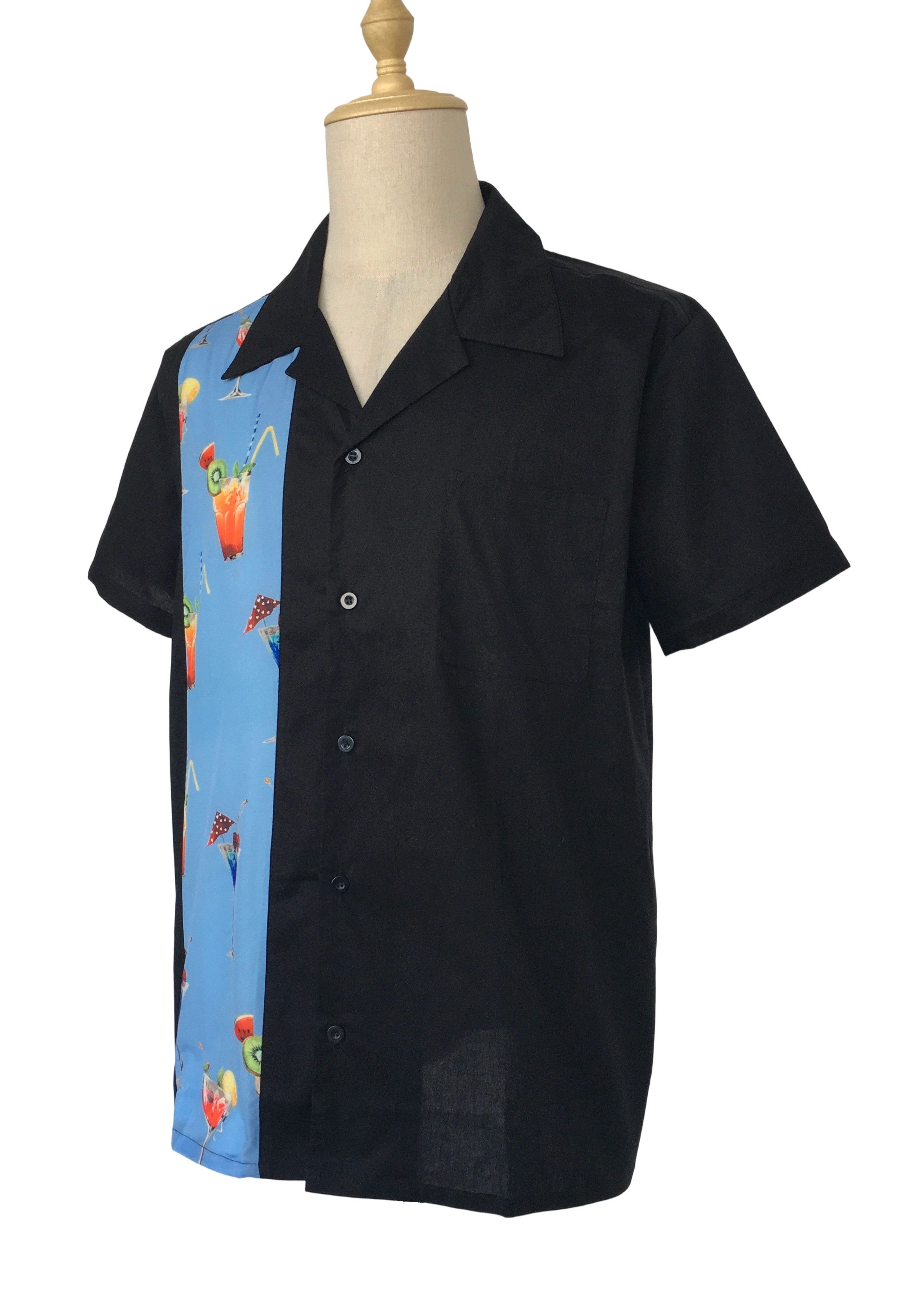 Other Men's Rockabilly Western shirt Cocktail Pattern Clothing Size US XL / EU 56 / 4 - 2 Thumbnail