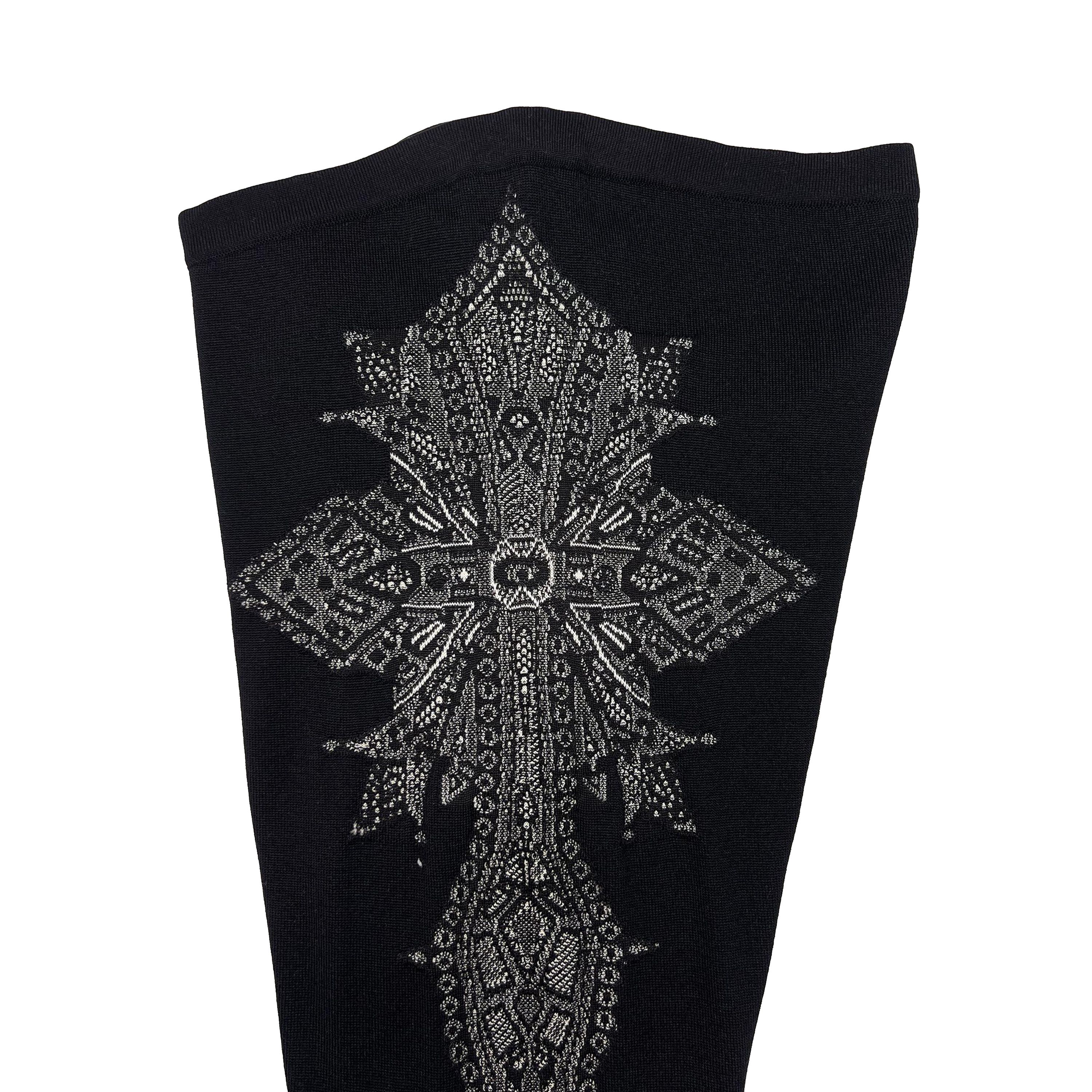 Alexander McQueen Rare Alexander McQueen FW2010 Black Wool Cross Leggings Size 25" / US 0 / IT 36 - 7 Thumbnail