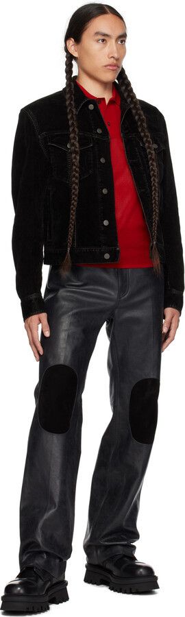 Salvatore Ferragamo o1s1rm1224 Faraway Lace-Up Boots in Black Size US 10 / EU 43 - 4 Thumbnail