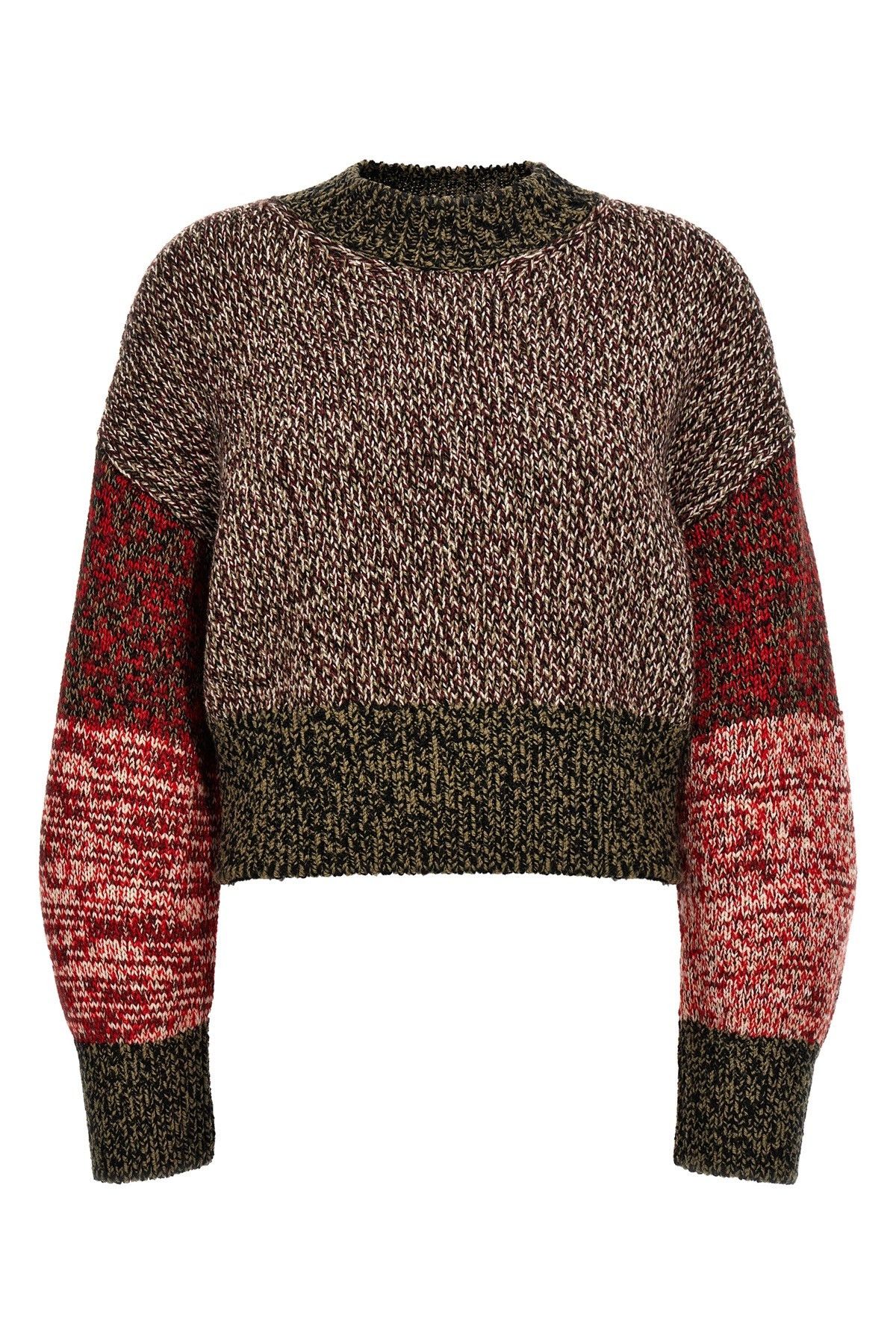 image of Loewe Mouliné Wool Sweater, Women's (Size Small)