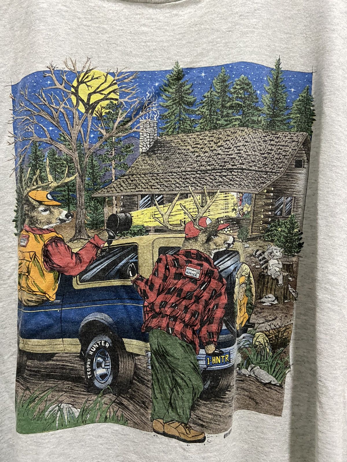 Fruit Of The Loom Vintage Hunter Parody Size US XL / EU 56 / 4 - 2 Thumbnail