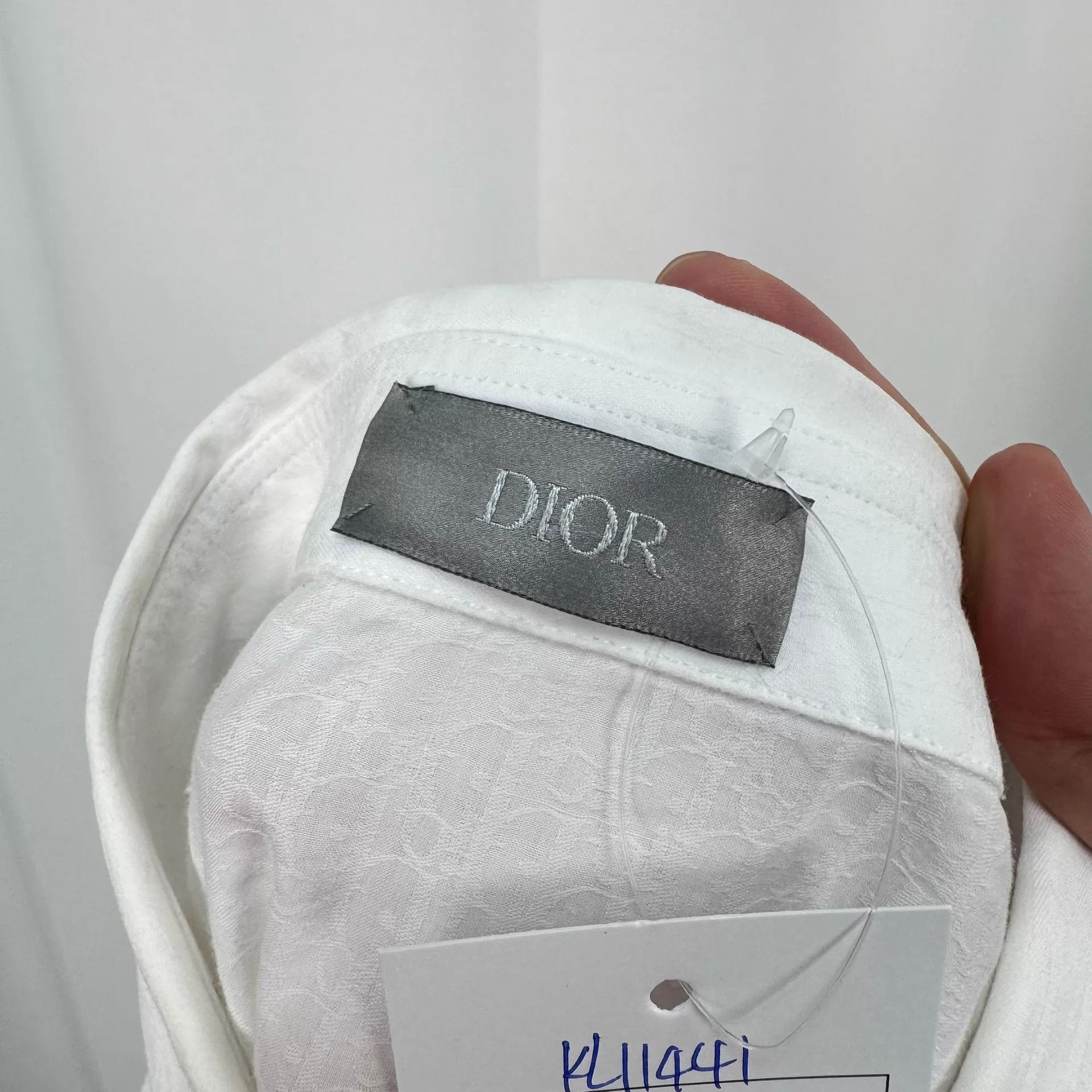 Dior Dior Oblique Pattern Shirt 40 99New Size US M / EU 48-50 / 2 - 6 Thumbnail