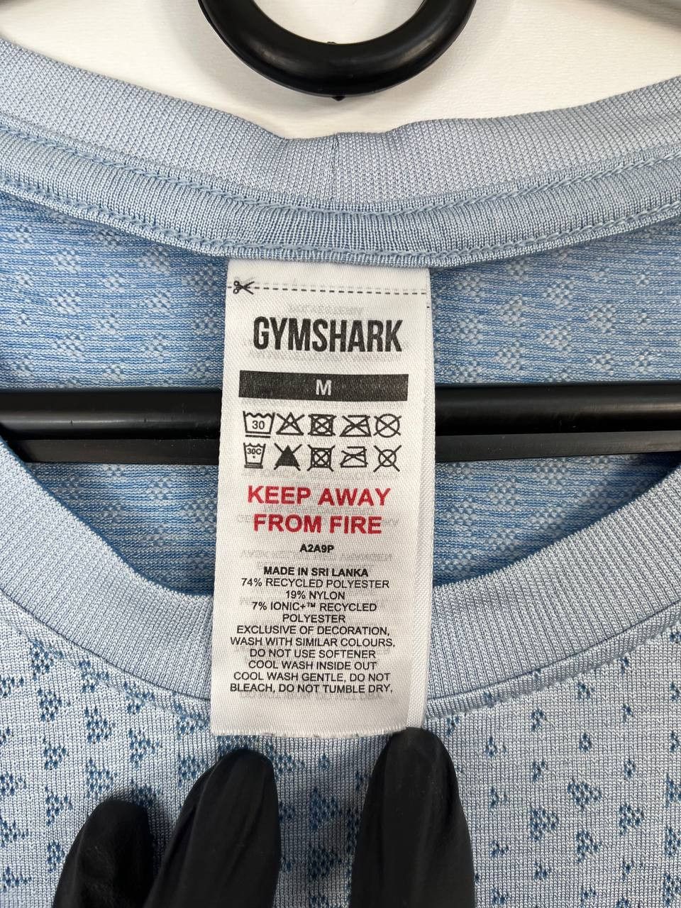 Gymshark Gymshark Seamless Performance T Shirt Pattern Training M Size US M / EU 48-50 / 2 - 3 Thumbnail