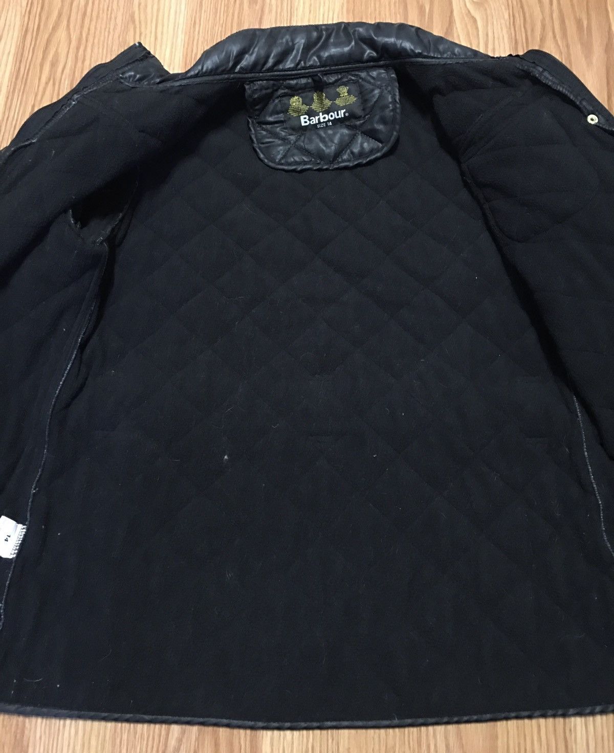 Barbour BARBOUR International Black Womens Jacket Coat UK 14 Size L / US 10 / IT 46 - 10 Thumbnail