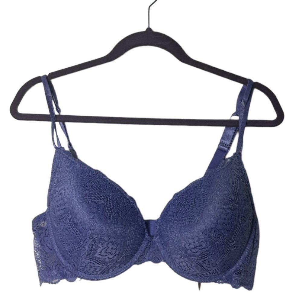 Other Kiss & Tell SZ 42D Purple lace bra Size ONE SIZE - 1 Thumbnail
