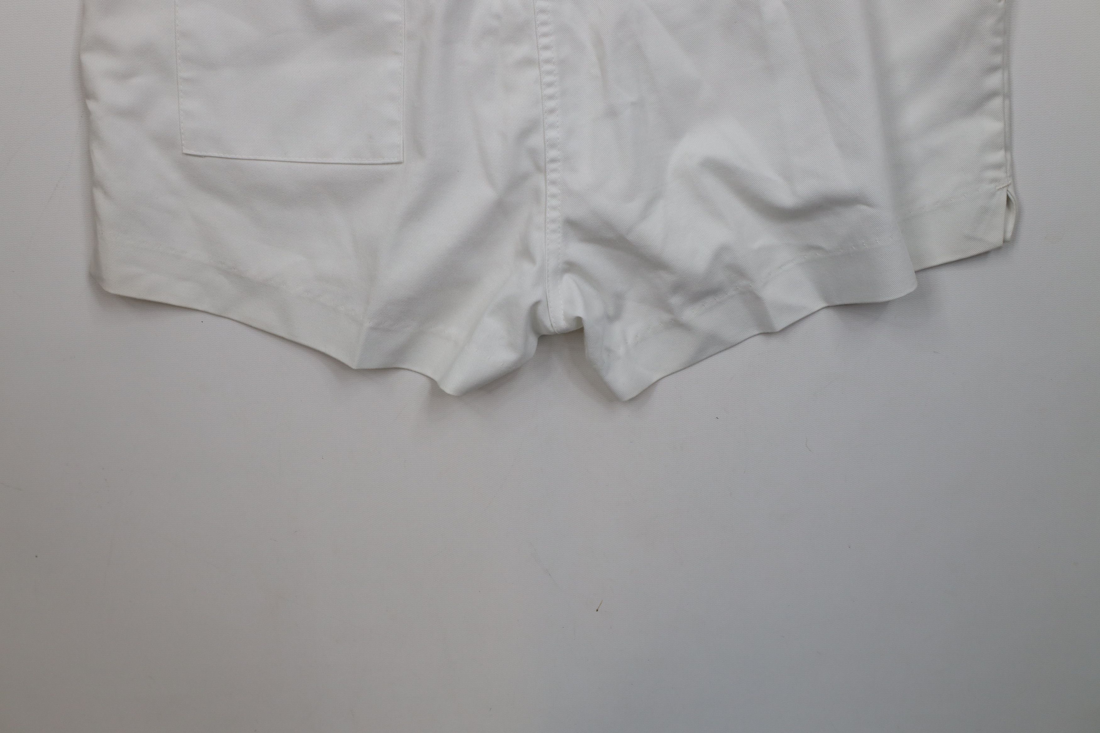 Vintage Vintage 70s Streetwear Above Knee Chino Shorts White USA Size US 36 / EU 52 - 12 Thumbnail