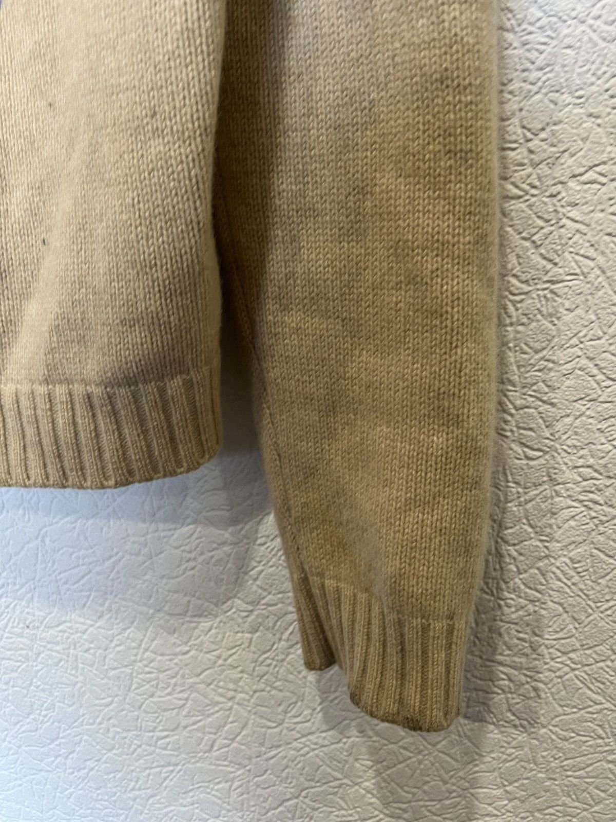 Brunello Cucinelli Brunello Cucinelli Beige Womens Cardigan Cashmere Size L / US 10 / IT 46 - 4 Thumbnail