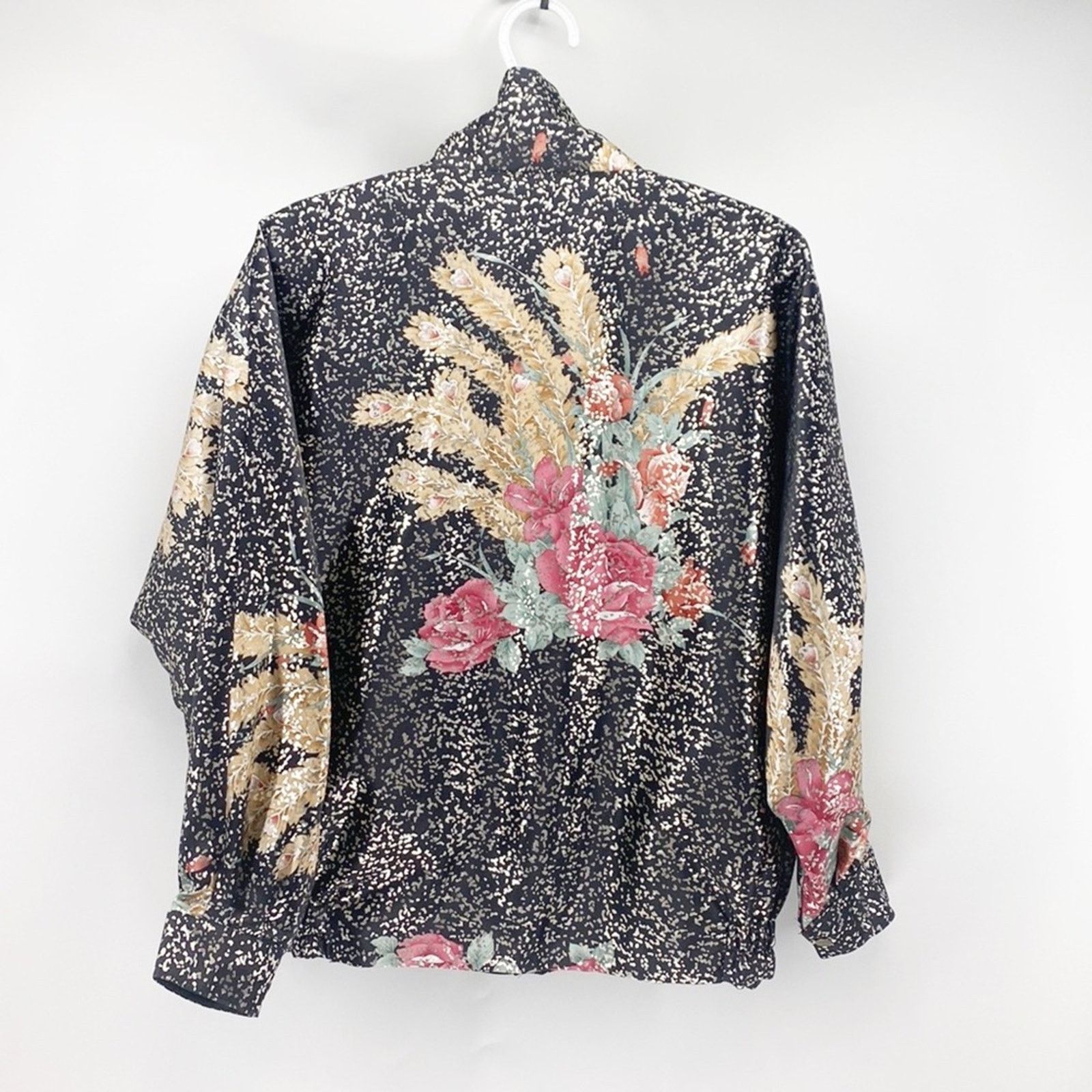 Vintage Vintage 80s 90s Silver metallic Reversible Windbreaker sz L Size L / US 10 / IT 46 - 8 Thumbnail