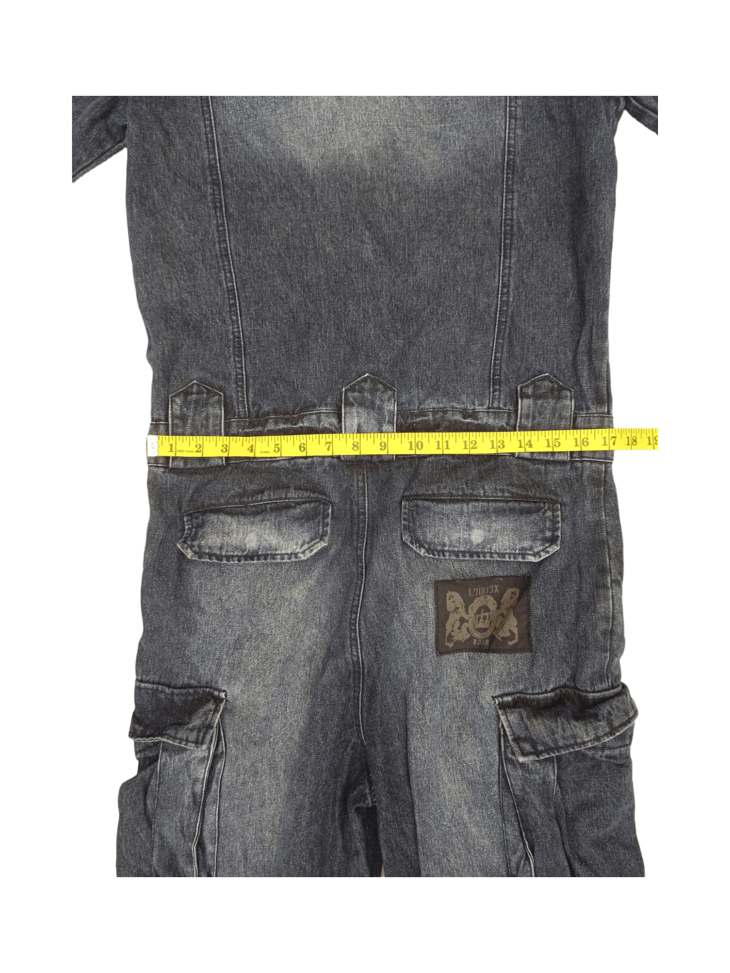 LOWBOX Lowbox 2002 Tactical Multipocket Punk Style Overall Jeans Size US 34 / EU 50 - 21 Thumbnail