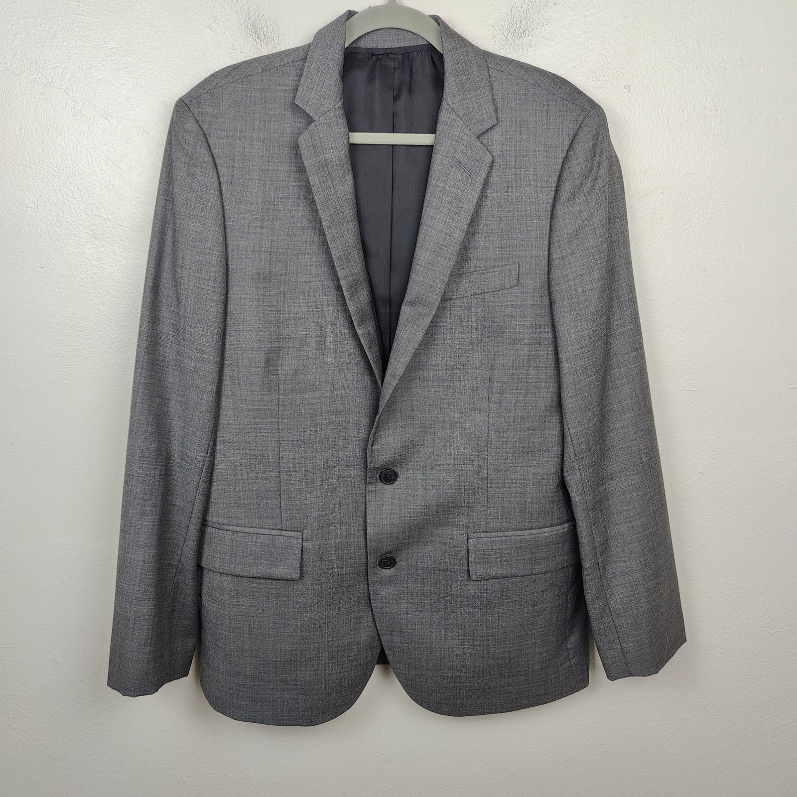 J.Crew J Crew Thompson Wool Blazer Mens 40R Gray Preppy Suit Size 40R - 1 Thumbnail