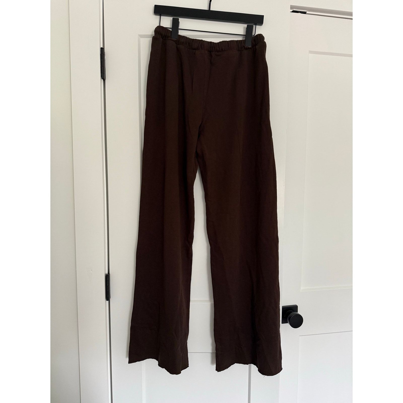 REVOLVE $154 New Lanston Brown Wide Leg Drawstring Sweatpants Small Size 28" / US 6 / IT 42 - 5 Thumbnail