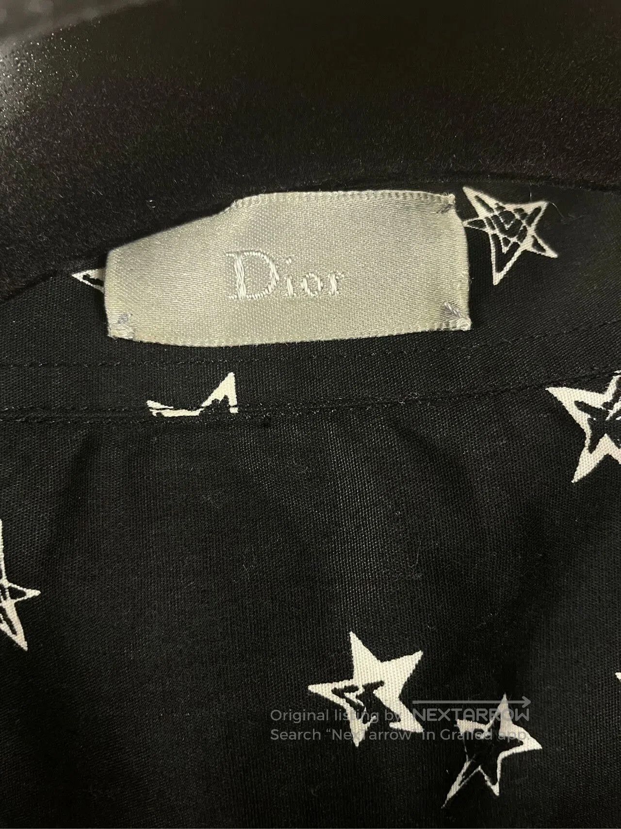 Dior dior star print button-up shirt size 40. Size US L / EU 52-54 / 3 - 3 Thumbnail