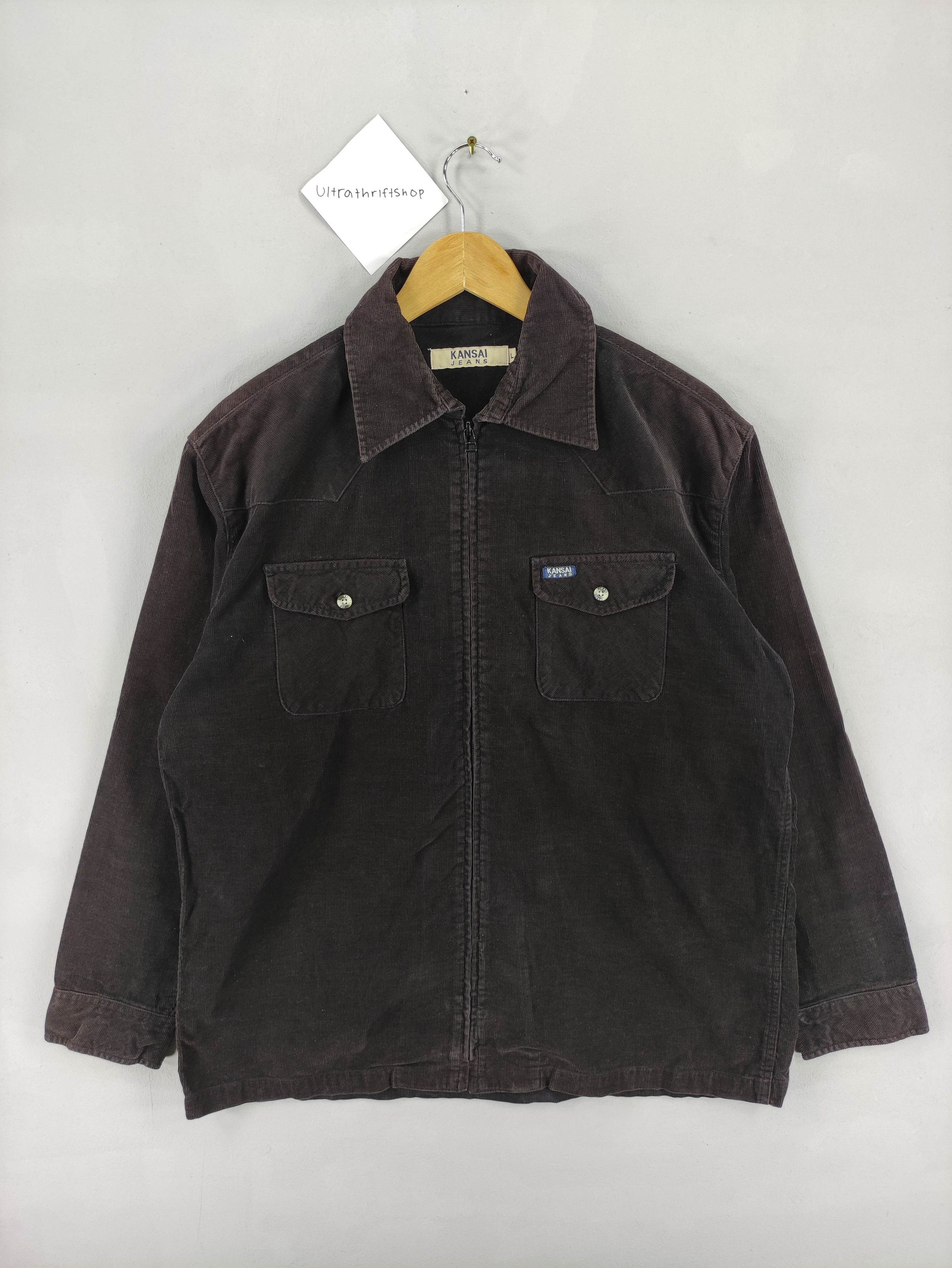 Vintaage Kansai Jeans Corduroy Jacket Zipper