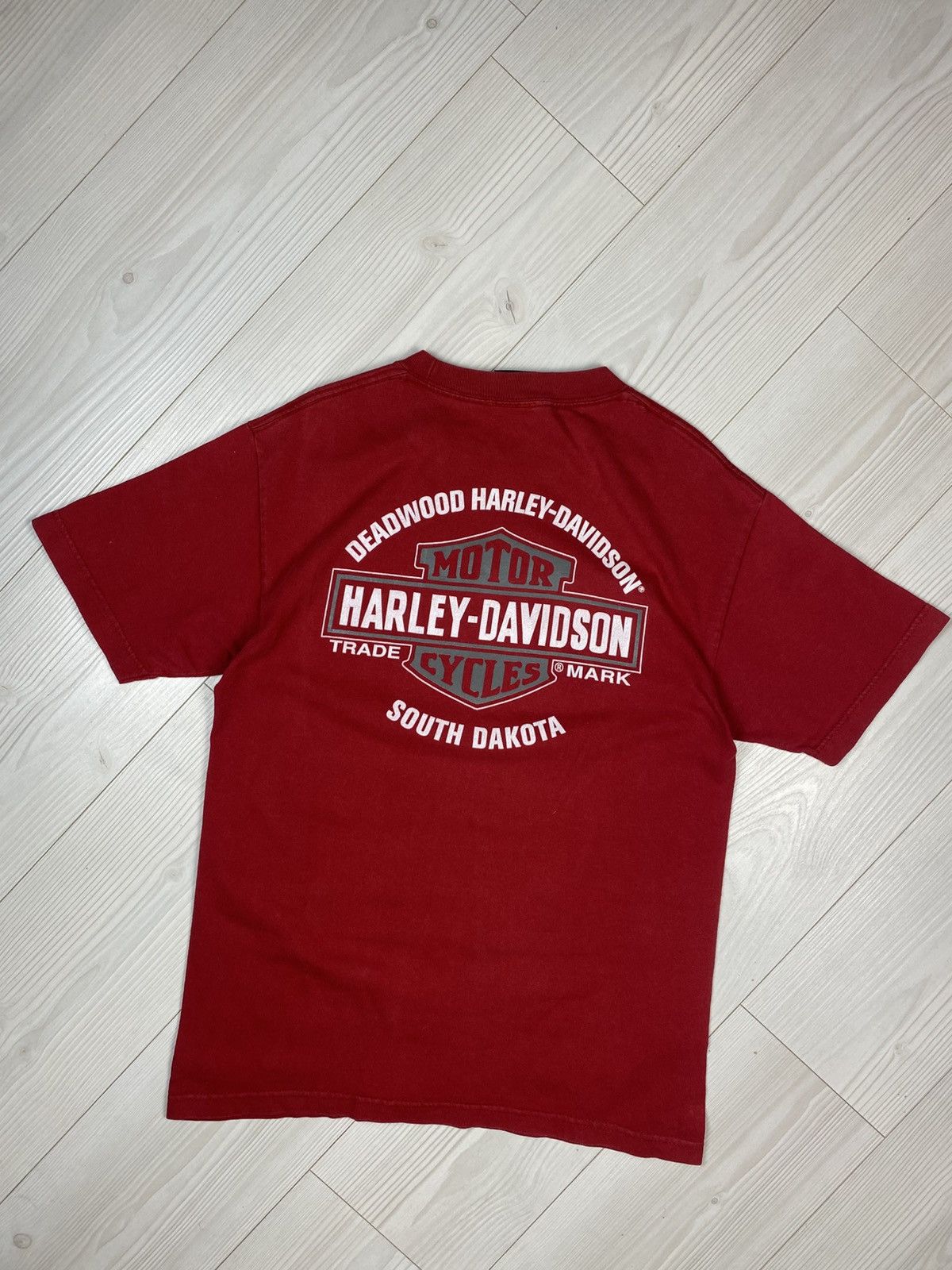Harley Davidson × Vintage Vintage Harley Davidson South Dakota motor cycles 2011 tee Size US M / EU 48-50 / 2 - 1 Thumbnail