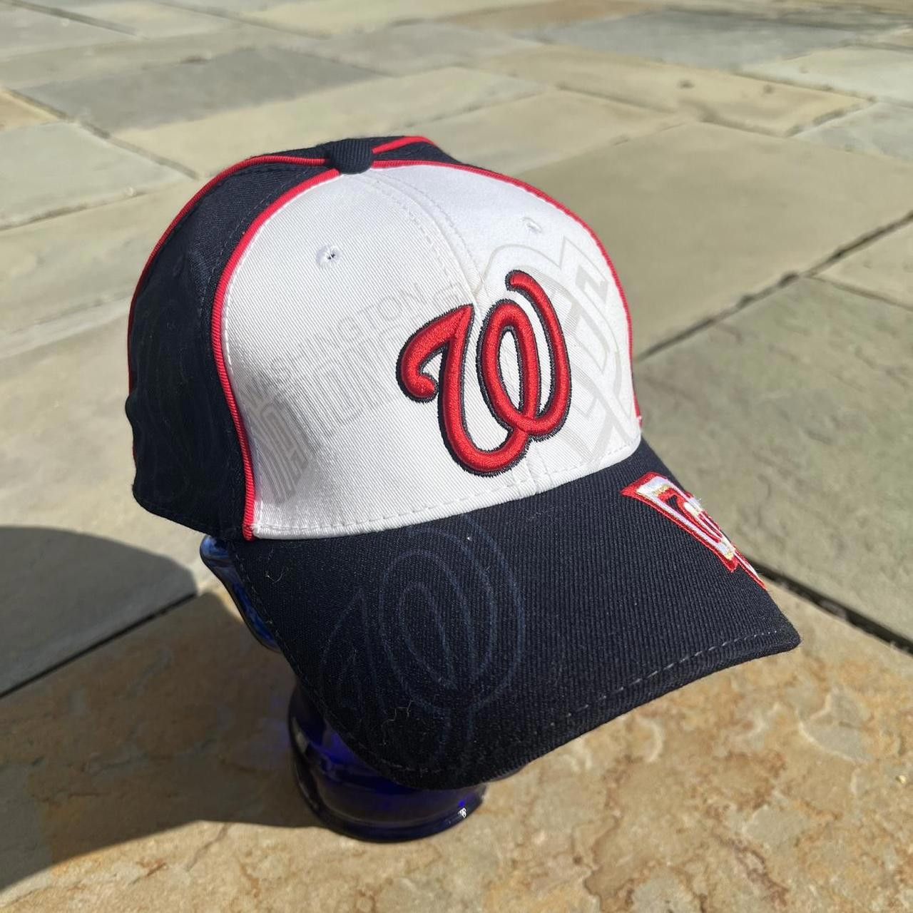 New Era Washington Nationals Two Tone Embroidered Stretch Fit Hat Size ONE SIZE - 2 Thumbnail