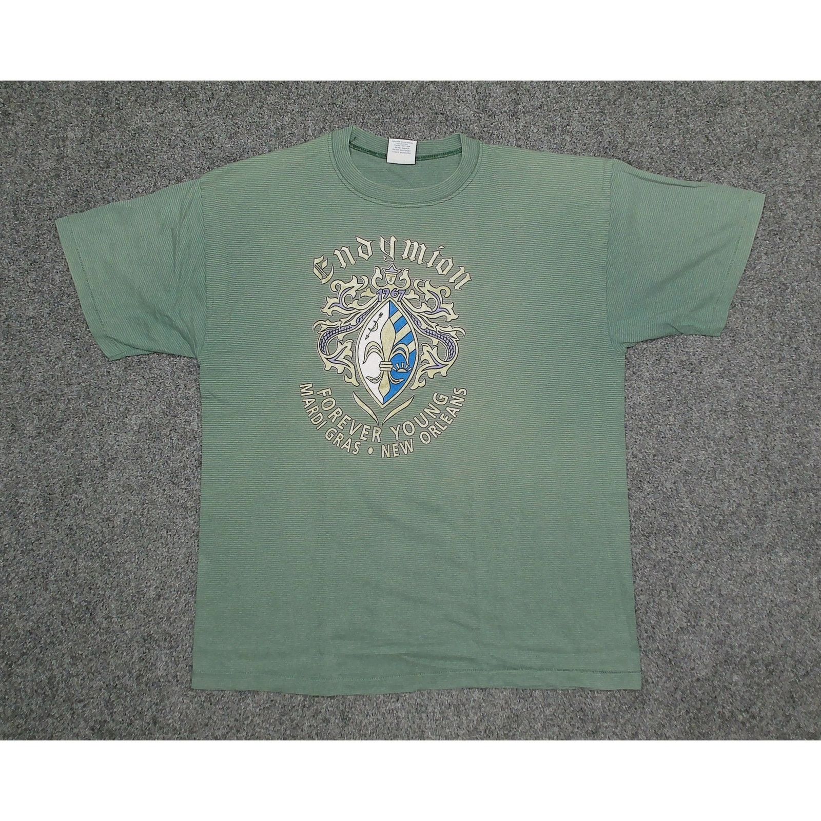 Vintage 90s Sun-Faded Krewe of Endymion Mardi Gras Single Stitch Tee Size US XL / EU 56 / 4 - 3 Thumbnail
