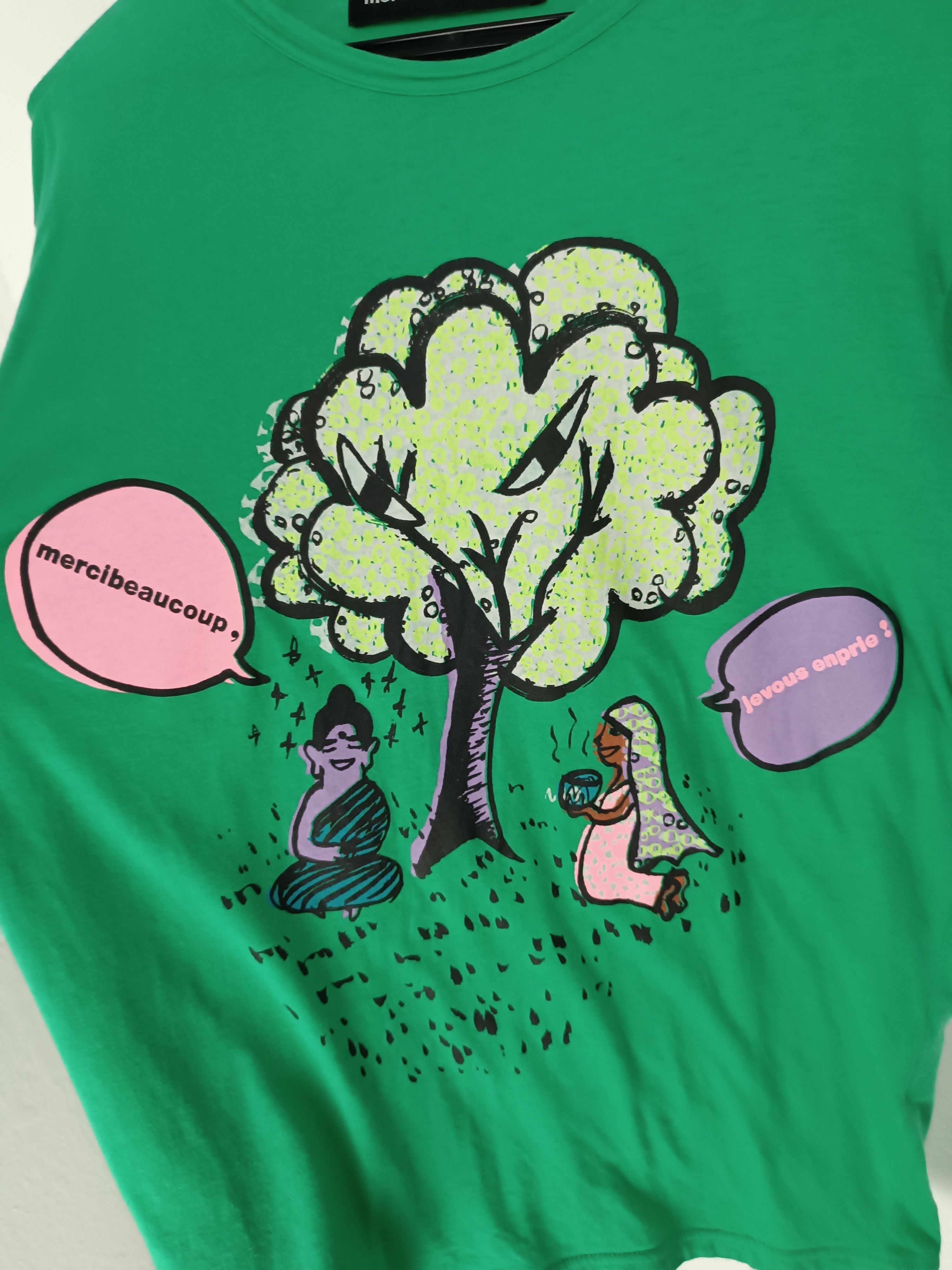 Issey Miyake VINTAGE MERCIBEAUCOUP ISSEY MIYAKE GRAPHIC TREE TEE Size US S / EU 44-46 / 1 - 11 Thumbnail