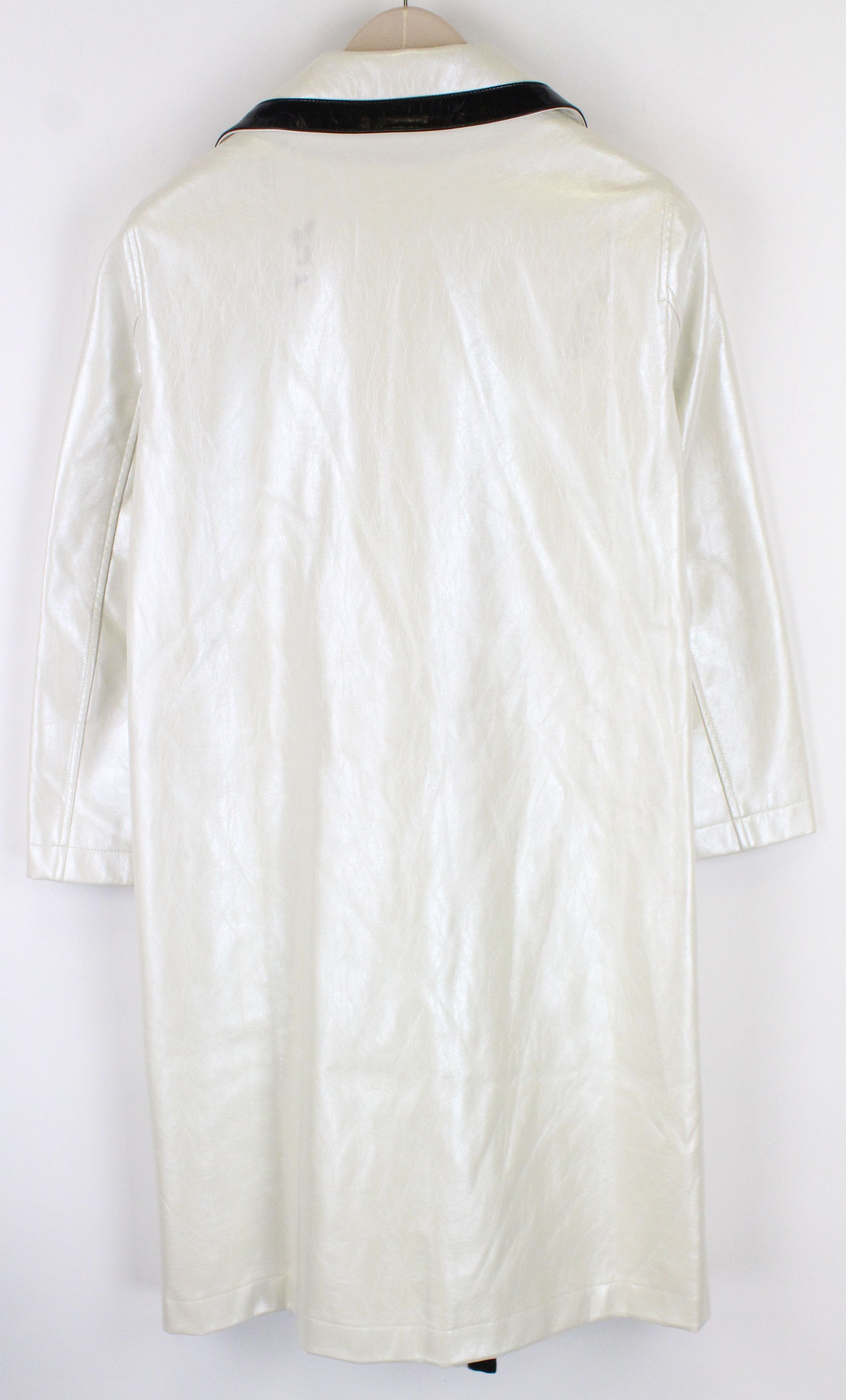 Diesel MARILOU S Beige Double-Breast Lined Notch Collar Coat 55637 Size S / US 4 / IT 40 - 2 Thumbnail