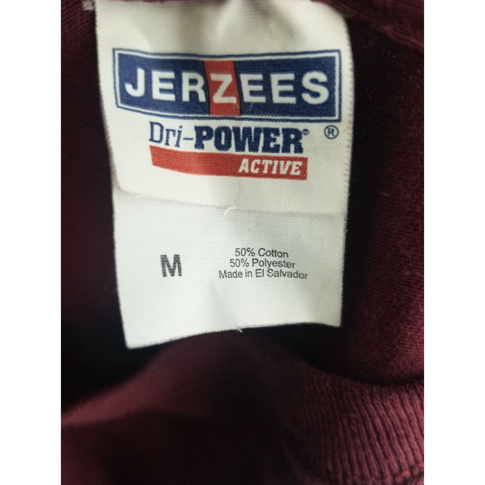 Vintage Mens M Rebirth T-Shirt Pocket Never Forget the Weight You Carry Quote Red Size US M / EU 48-50 / 2 - 3 Thumbnail