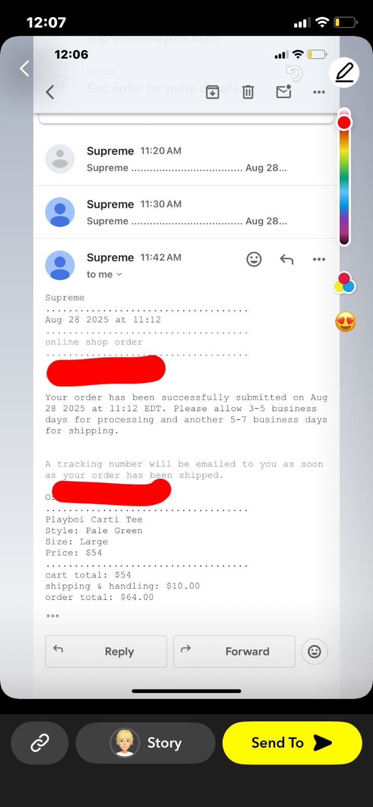 Supreme Supreme playboi carti Size US L / EU 52-54 / 3 - 4 Thumbnail
