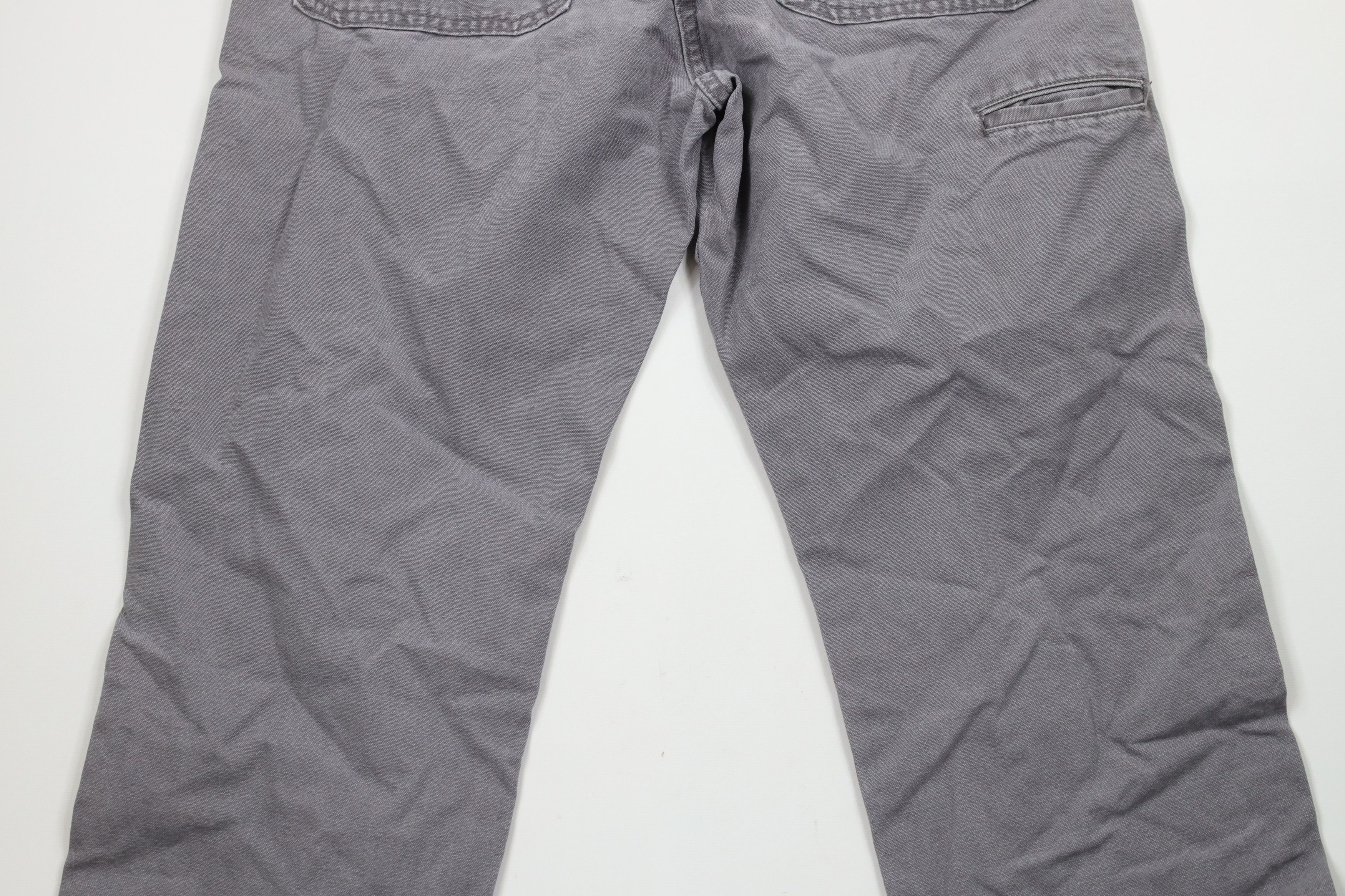 Dickies × Vintage Vintage Dickies Spell Out Relaxed Fit Canvas Pants Gray Size US 34 / EU 50 - 13 Thumbnail