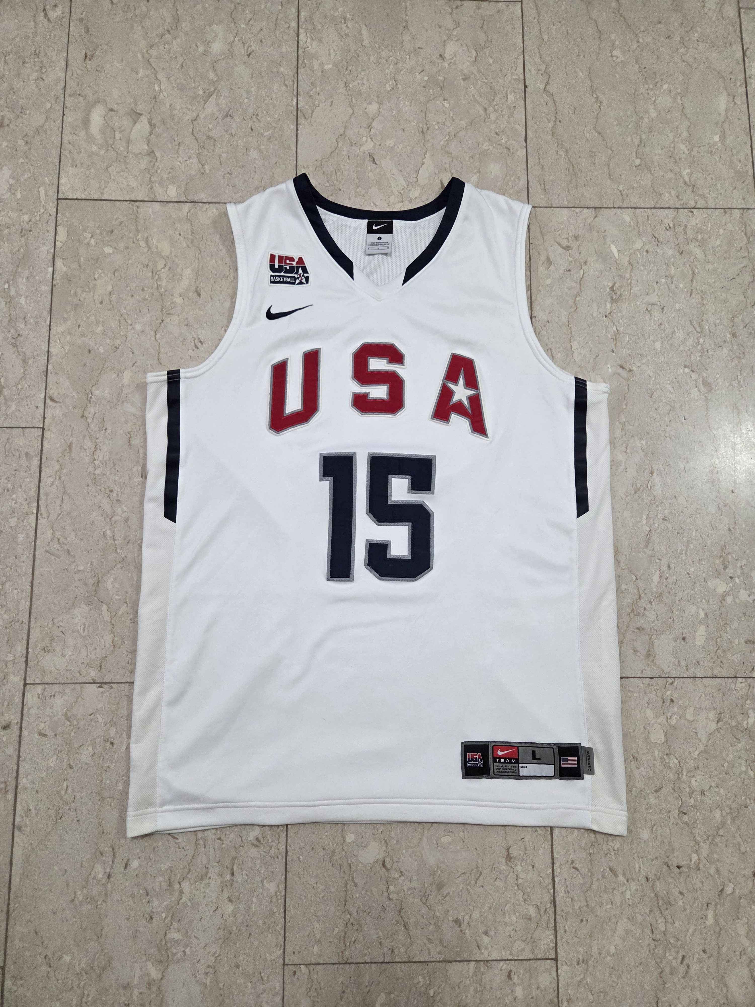Authentic Nike Men's Basketball Team USA 2010 Home Jersey