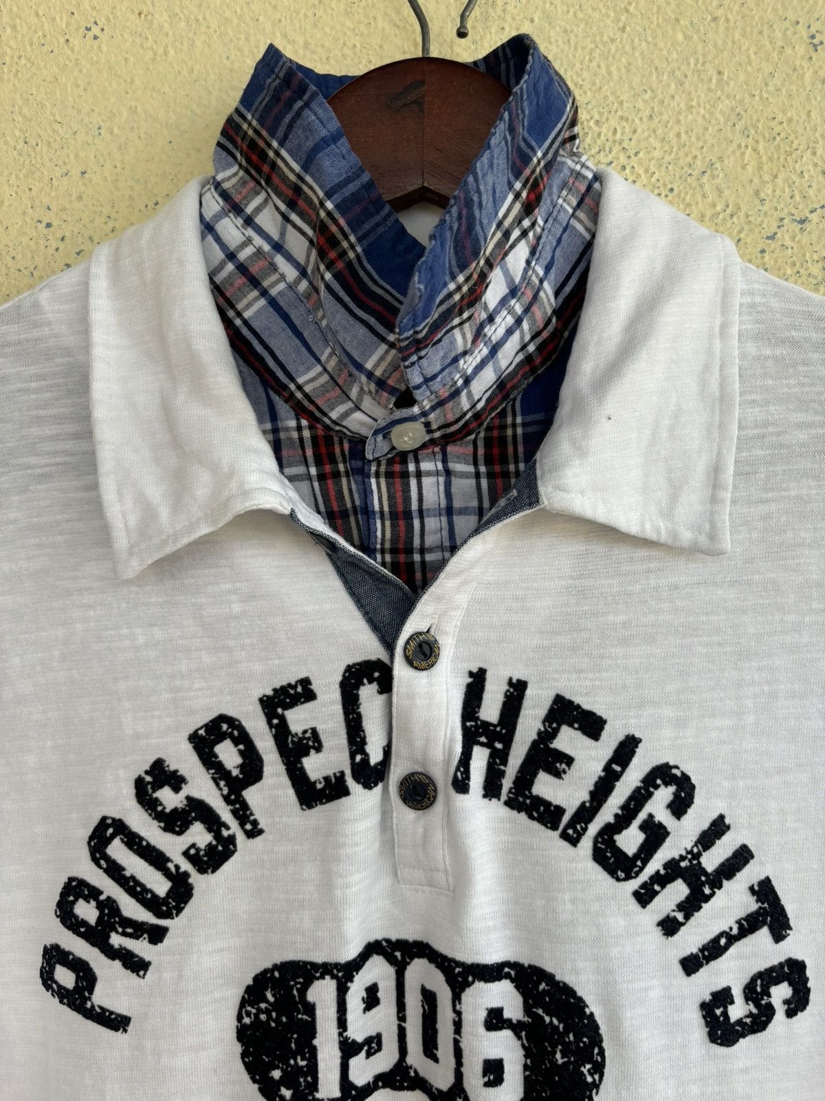 Smith's American Double Collar Tshirt Size US M / EU 48-50 / 2 - 3 Thumbnail
