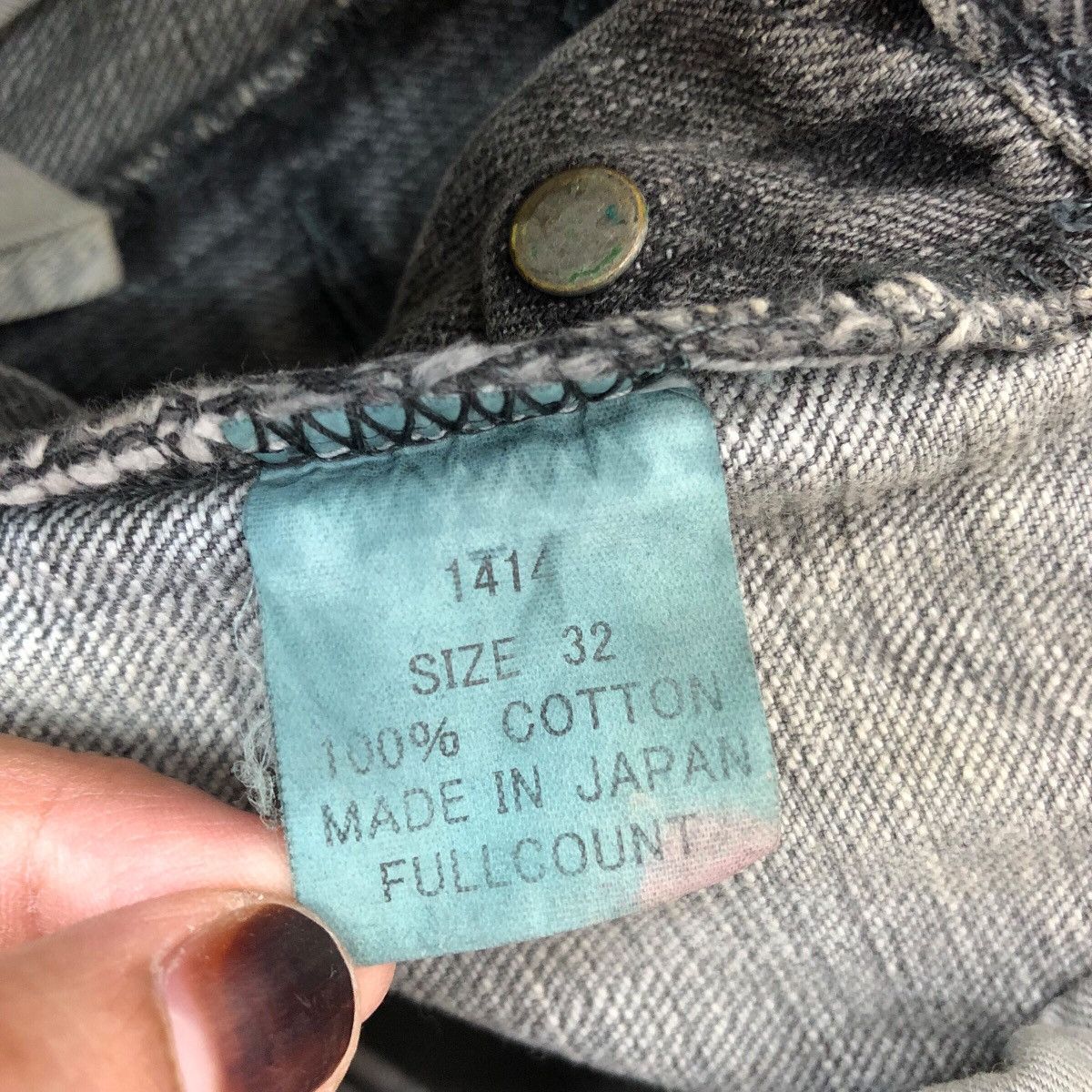 Full Count & Co. Japanese Brand FULLCOUNT JAPAN Osaka Biker Jeans Denim Pant Size US 32 / EU 48 - 9 Thumbnail