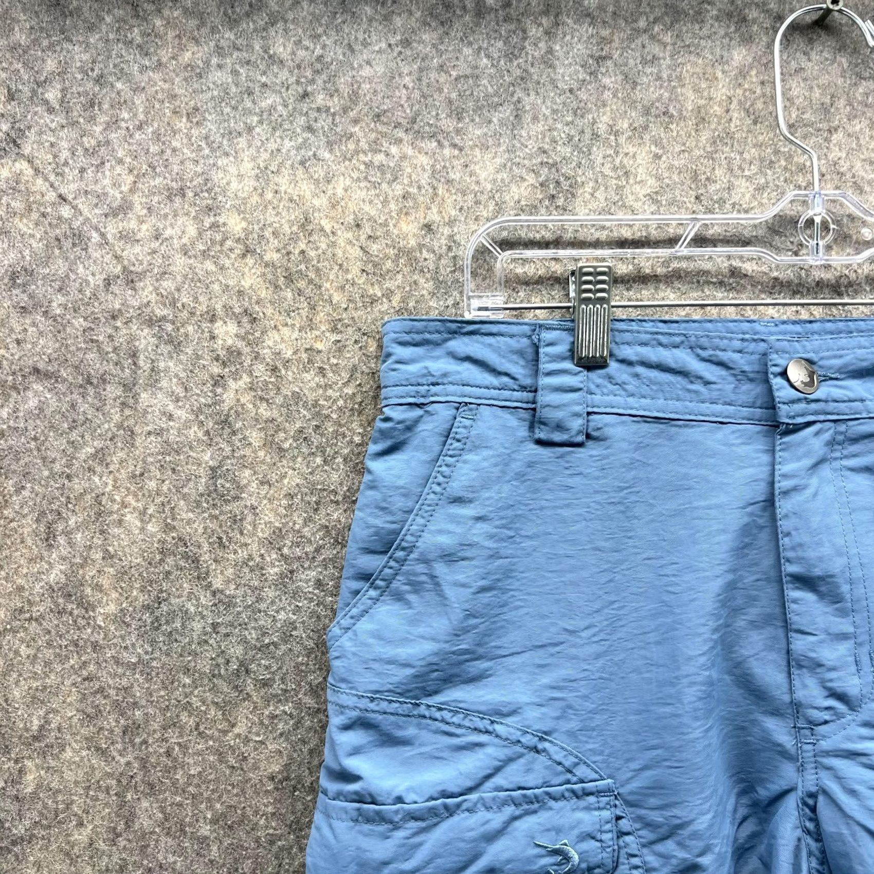 Vintage Reel Legends Shorts Men 32 Adult Blue Cargo Nylon Casual Outdoors Flat Front Size US 32 / EU 48 - 3 Thumbnail