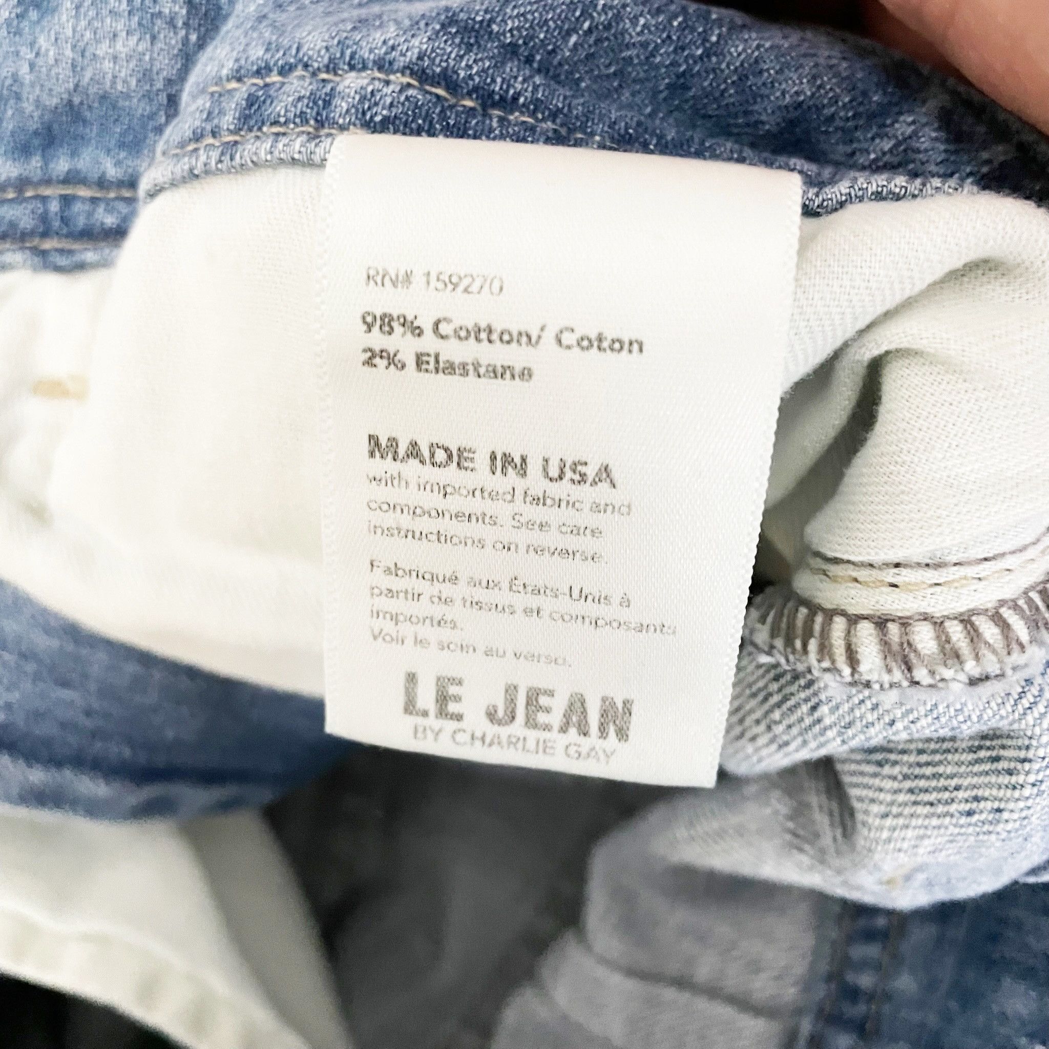 Other Le Jean Goldie Balloon Cargo Multi Pocket Size 27" / US 4 / IT 40 - 3 Thumbnail
