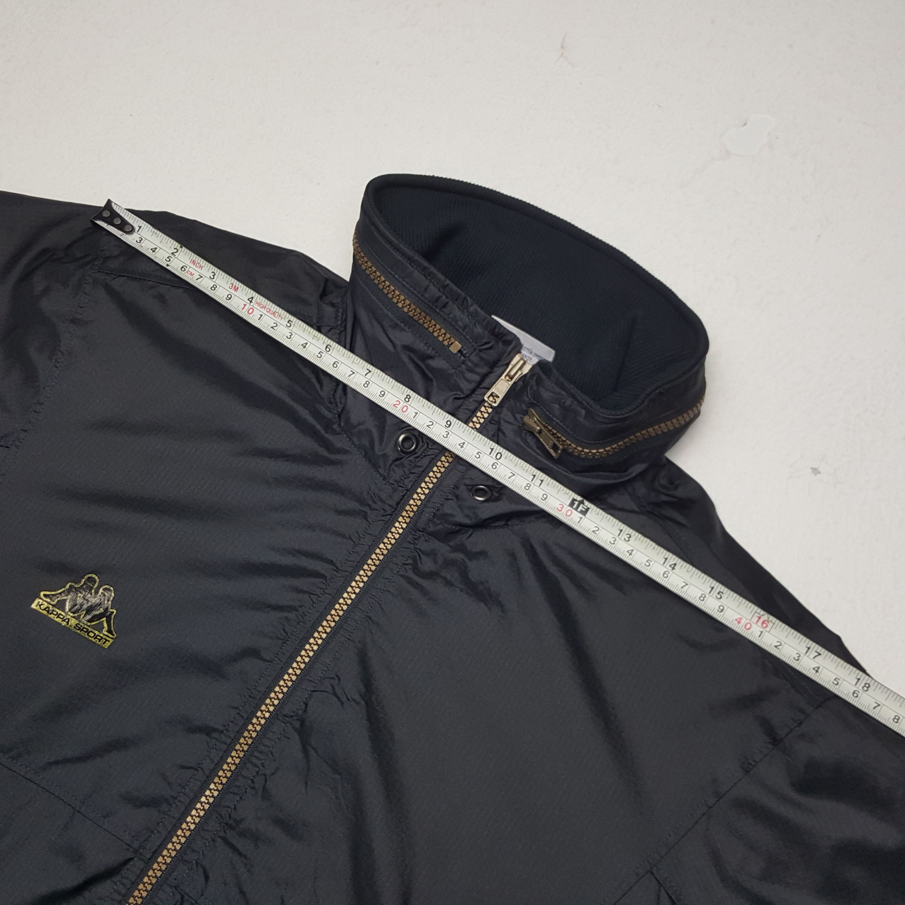 Kappa × Vintage Vintage Kappa Sport Zipper Windbreaker Jacket Size US L / EU 52-54 / 3 - 6 Thumbnail