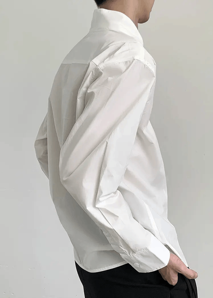 Japanese Brand × Vintage Korean fashion retro cleanfit shirt Size US M / EU 48-50 / 2 - 3 Thumbnail