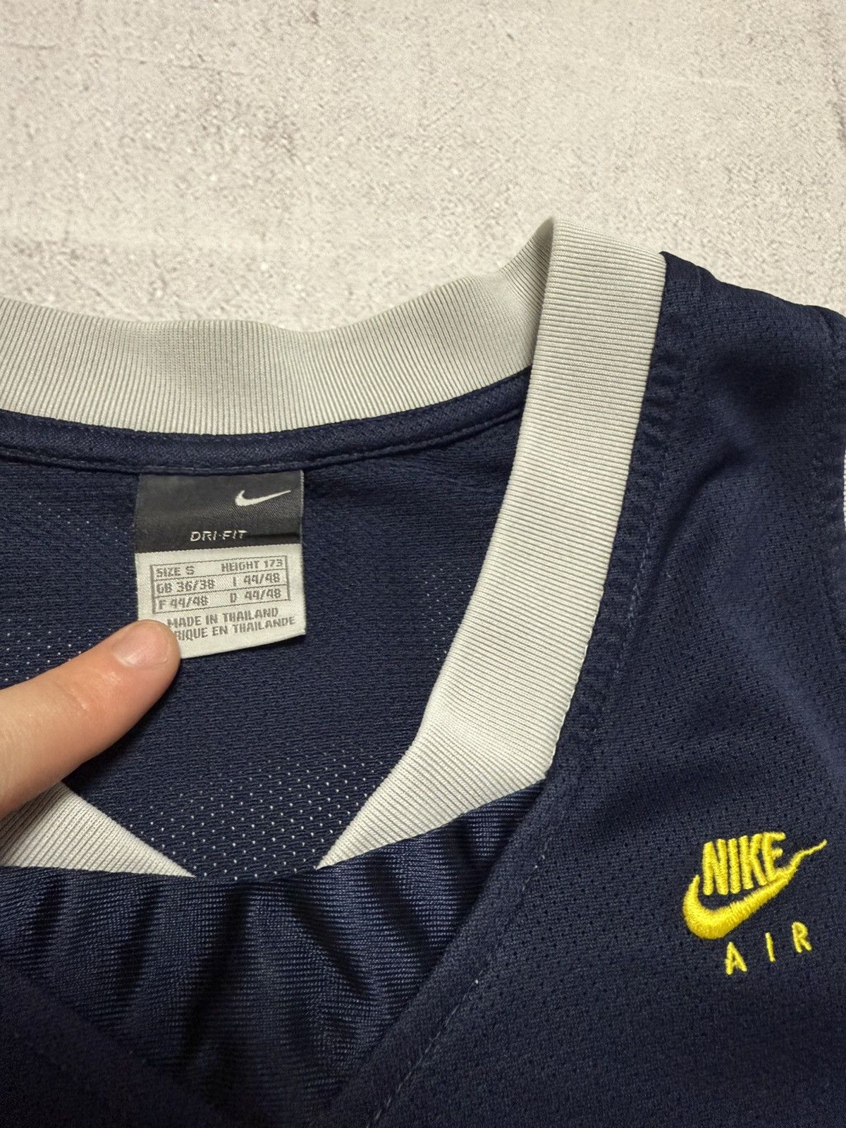 NBA × Nike × Vintage Vintage Nike Jersey Basketball Baggy Tank Top Sleeveless 90s Size US S / EU 44-46 / 1 - 4 Thumbnail