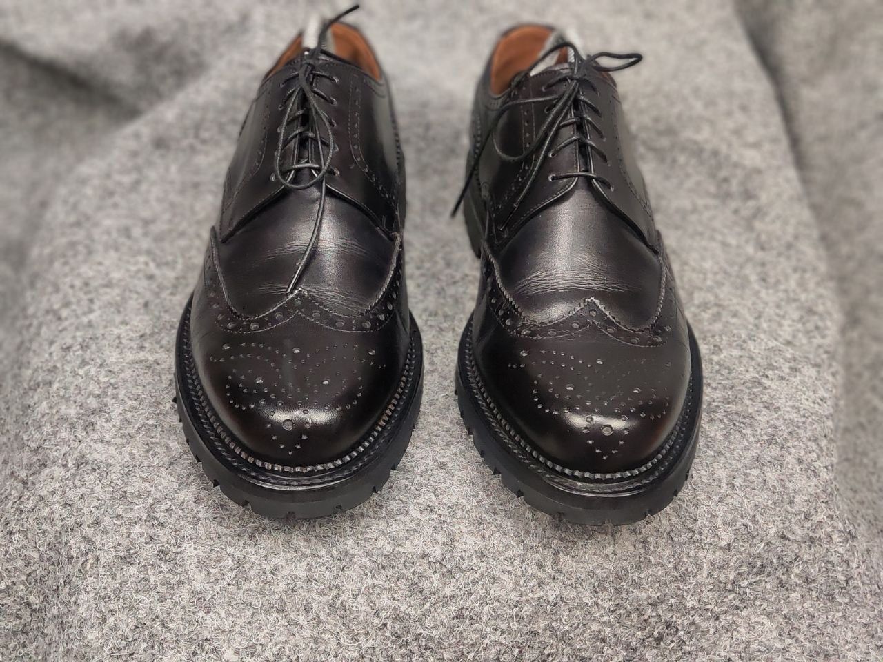 Other Ralph Harrison Design goodyear Edition Leather Brogues Shoes Size US 7.5 / EU 40-41 - 8 Thumbnail