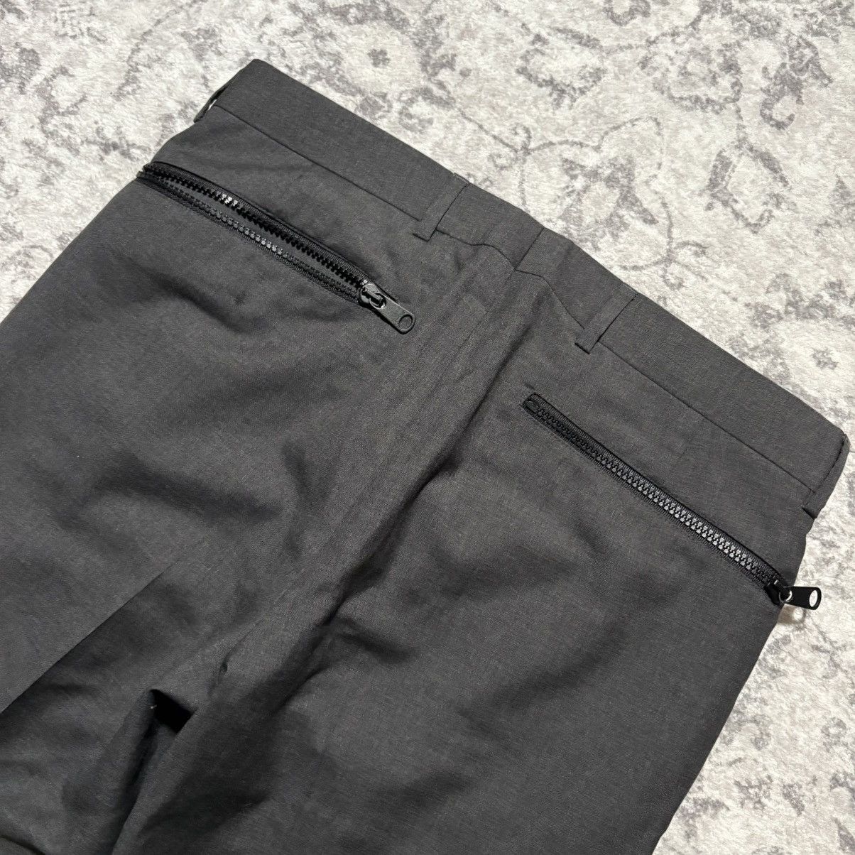 Dior Dior Homme SS09 Planisphère Pleated Zipper Pocket Trousers Size 44R - 9 Thumbnail