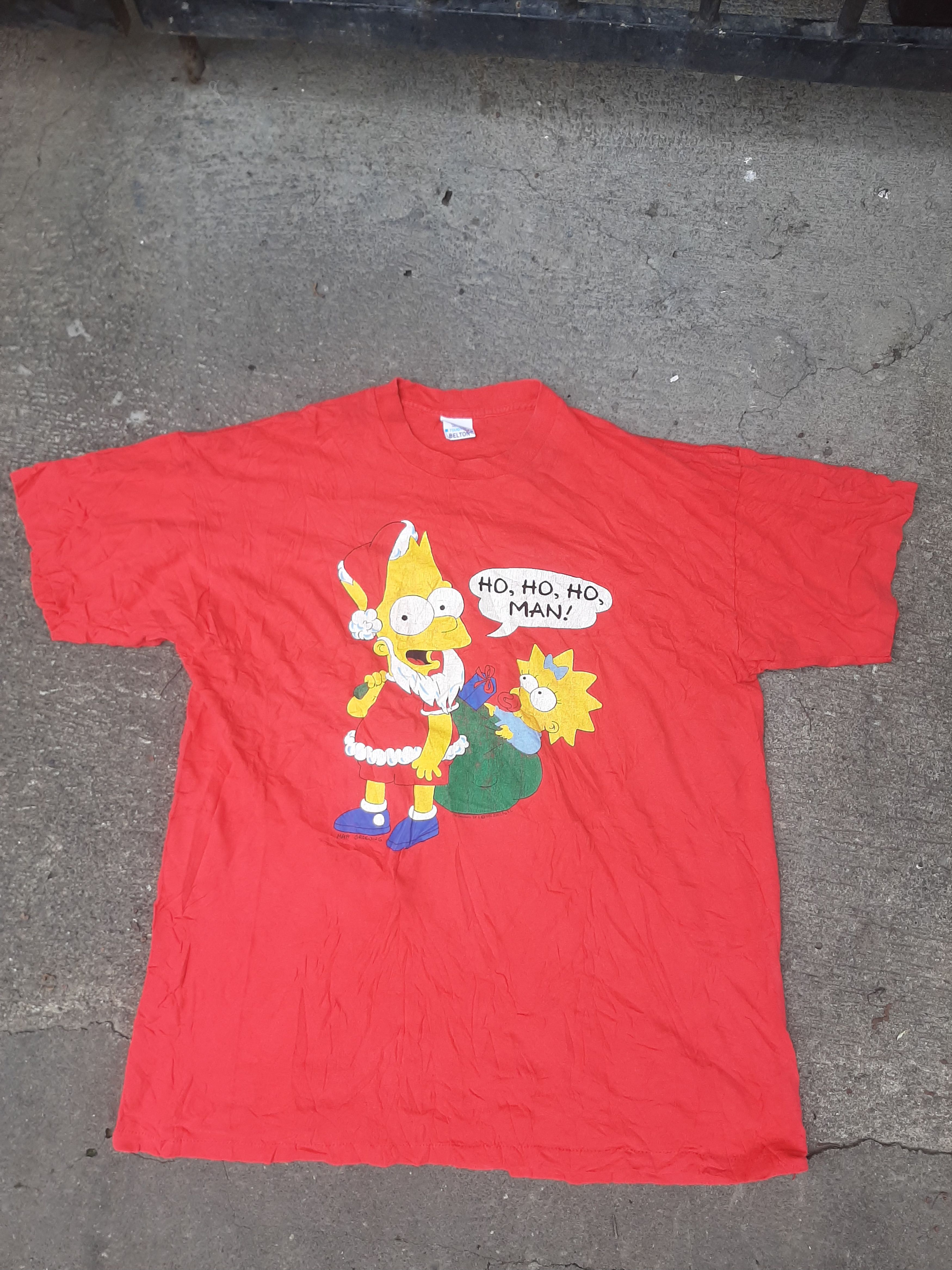 Vintage Vintage 1990 BART SIMPSON Size US XXL / EU 58 / 5 - 1 Thumbnail